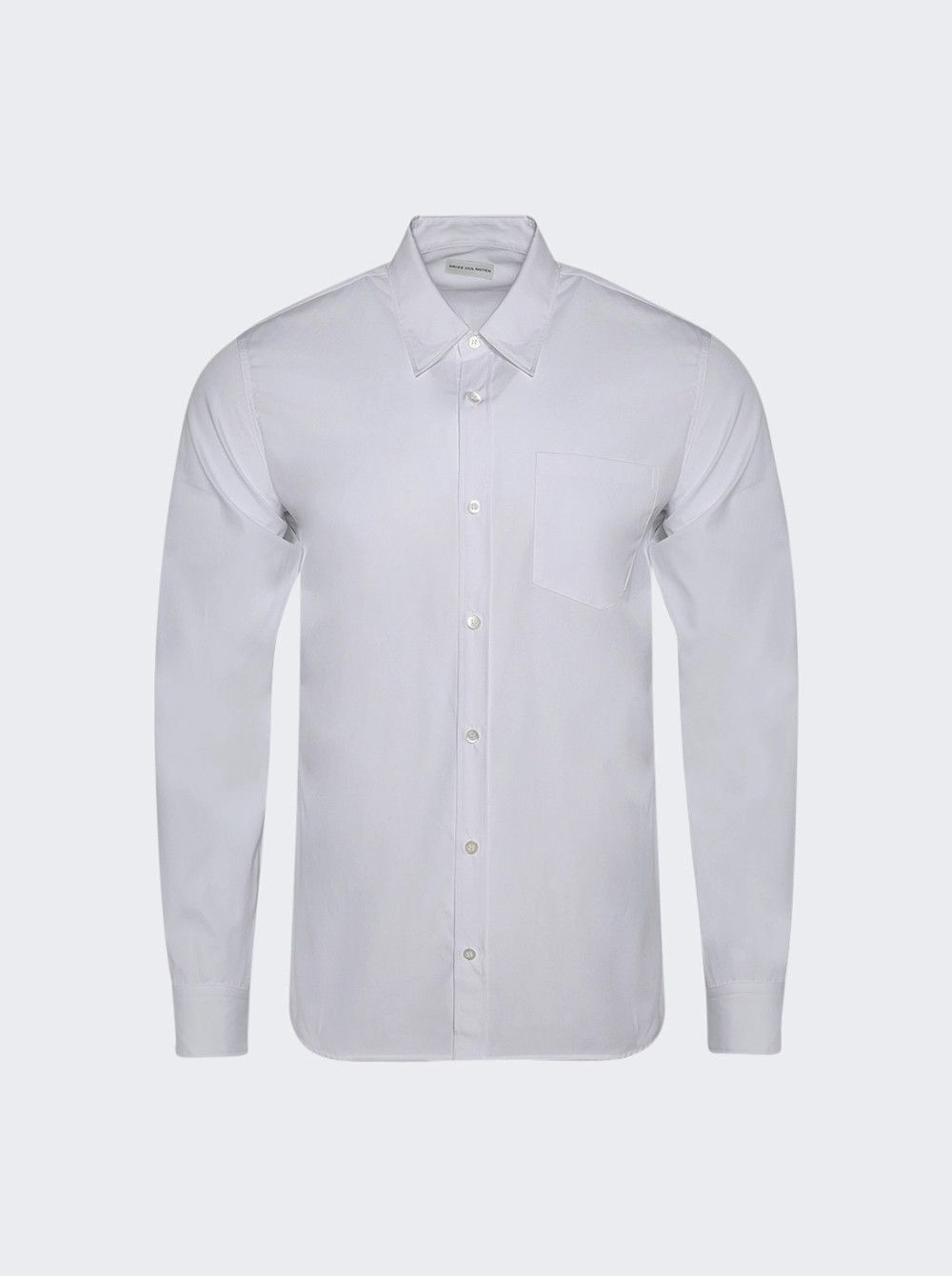 Dries Van Noten o1mle0226 Corbino Shirt in White Size US L / EU 52-54 / 3 - 1 Thumbnail
