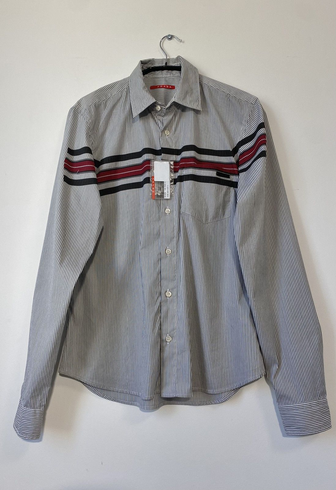Prada Cotton Grey Shirt Size:38