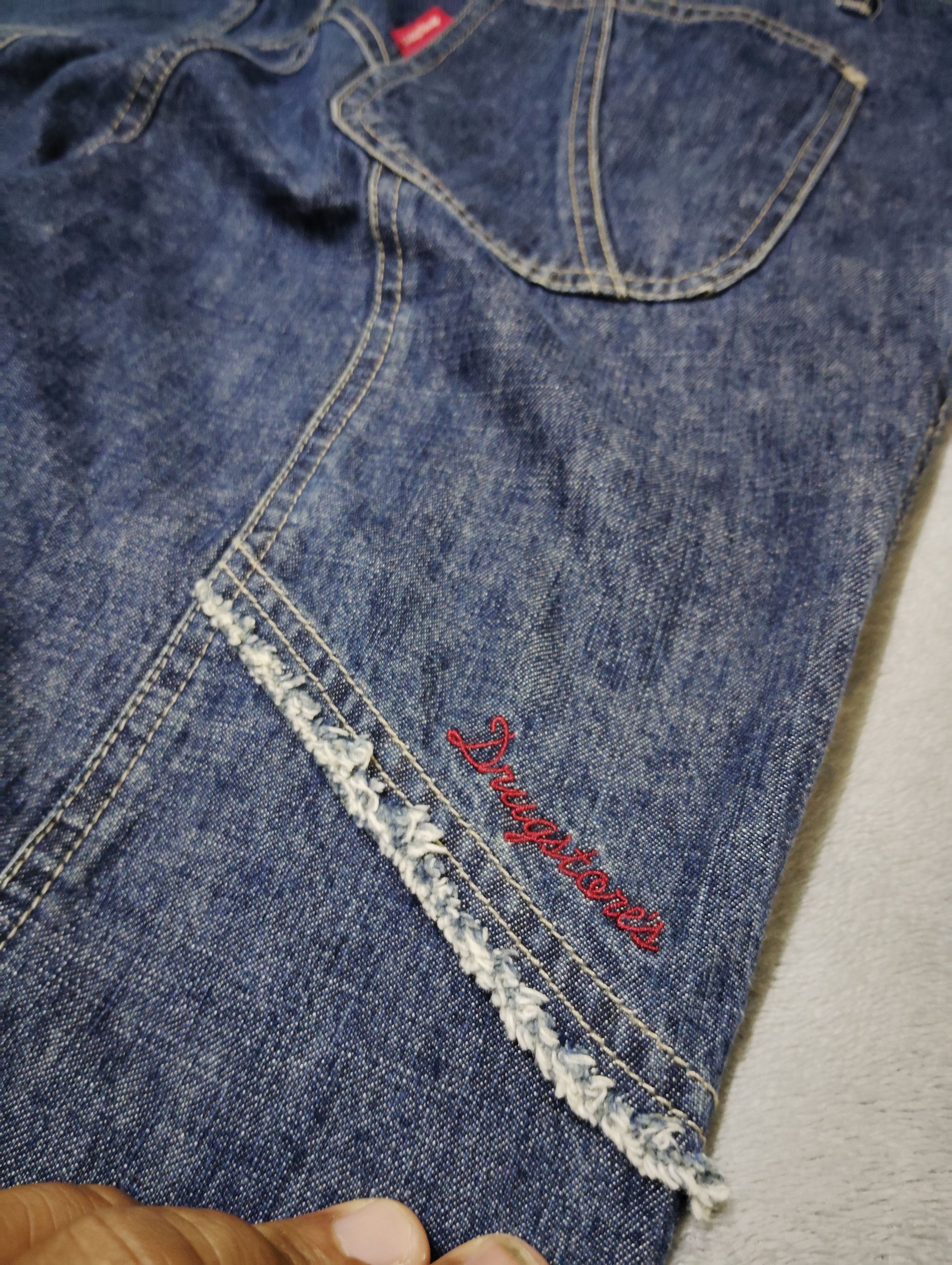 Designer × Japanese Brand VINTAGE DRUG STORES DENIM PANT Size US 32 / EU 48 - 5 Thumbnail