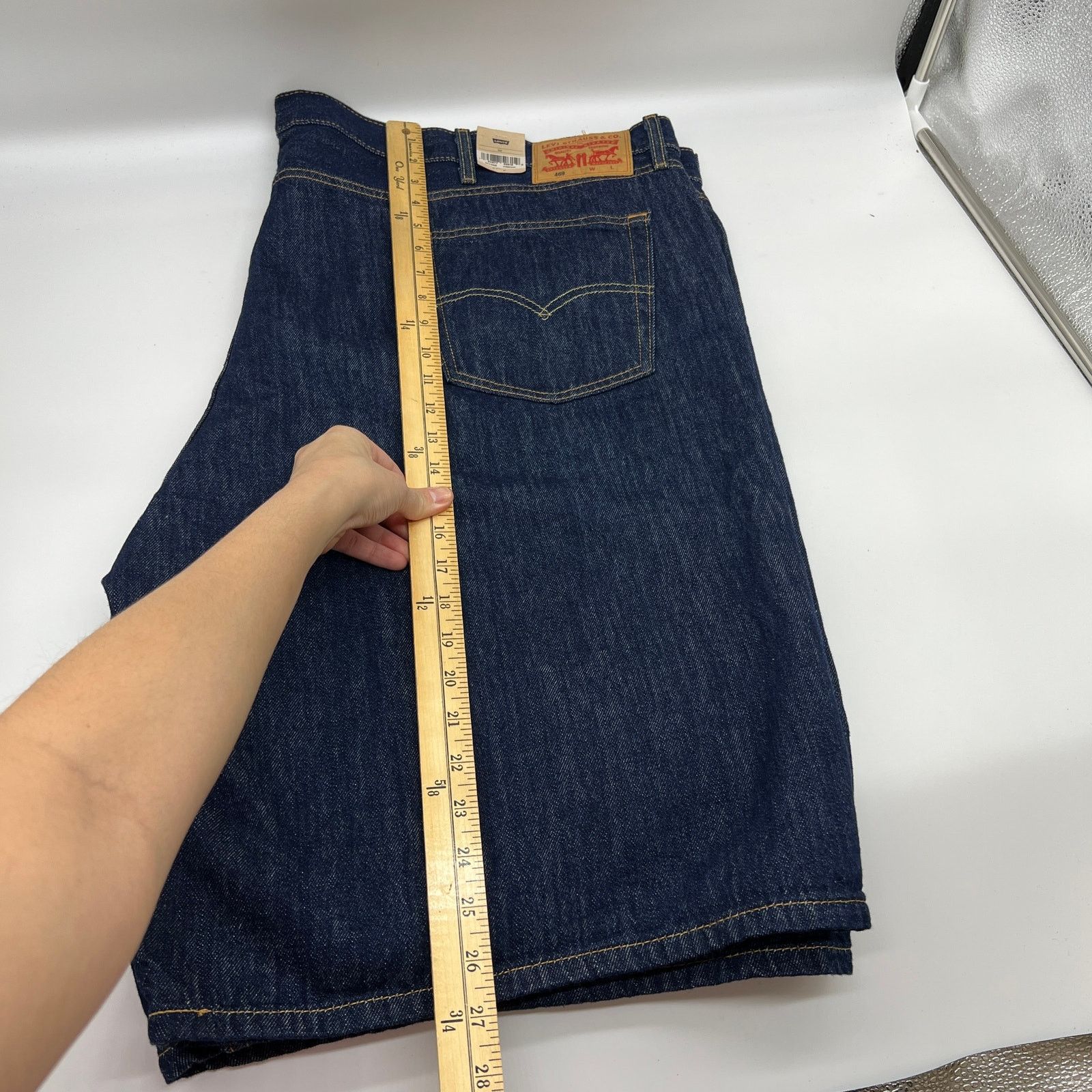 Levi's Levi's Men's 469 Loose Short Blue Jeans Size 52 Size US 36 / EU 52 - 5 Thumbnail