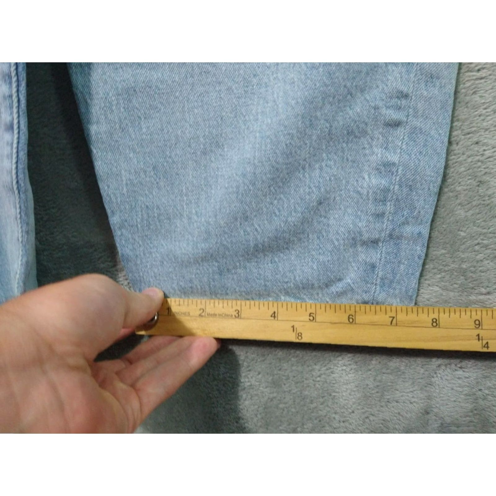 Torrid Torrid Jeans Womens 24R Blue Denim Skinny Ankle High Rise Button Fly Size 42" / US 20 - 6 Thumbnail
