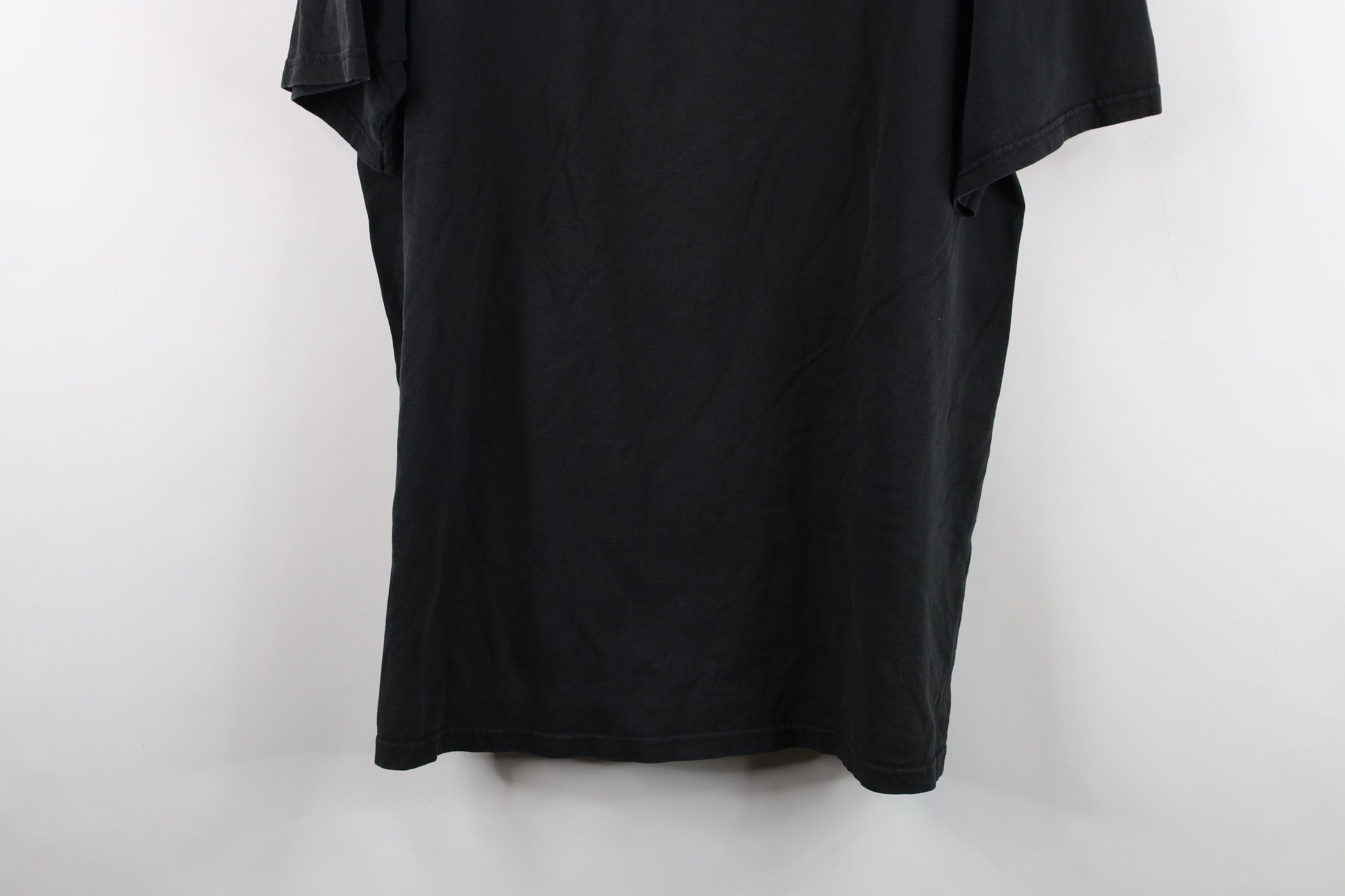 Vintage Vintage 90s Streetwear Music Is Serious Fun T-Shirt Black Size US XL / EU 56 / 4 - 15 Thumbnail