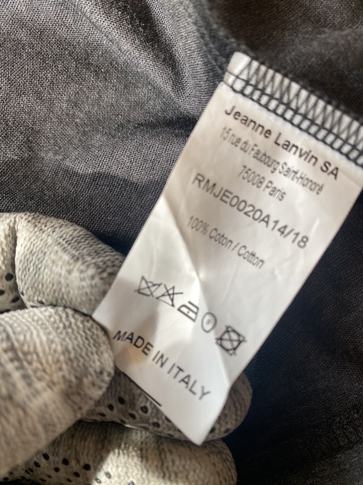 Lanvin LANVIN Tufted Wolf Tee Size S Size US S / EU 44-46 / 1 - 6 Thumbnail