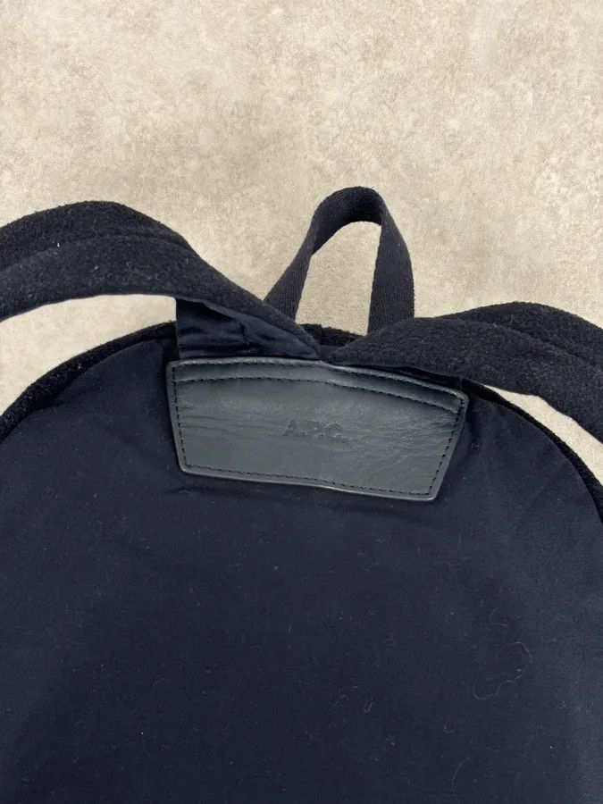 A.P.C. A.P.C. Navy Wool Classy Backpack Size ONE SIZE - 7 Thumbnail