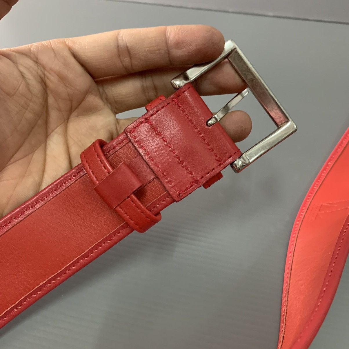 Karl Lagerfeld Karl Lagerfeld Leather Belts Size ONE SIZE - 7 Thumbnail