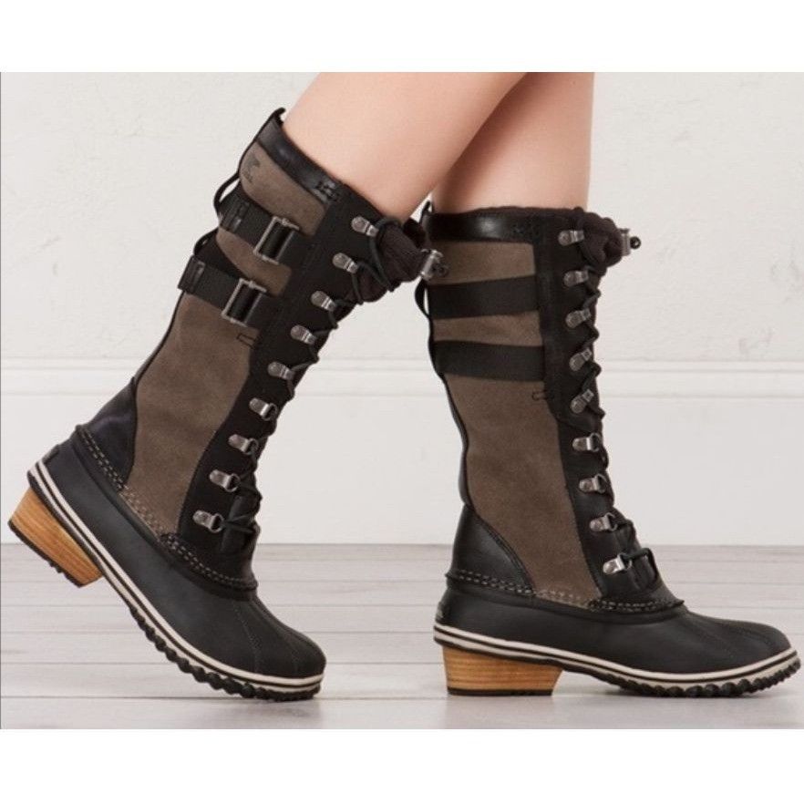 image of Sorel 'conquest Carly Ii' Tall Waterproof Winter Riding Boot, Women's (Size 10)