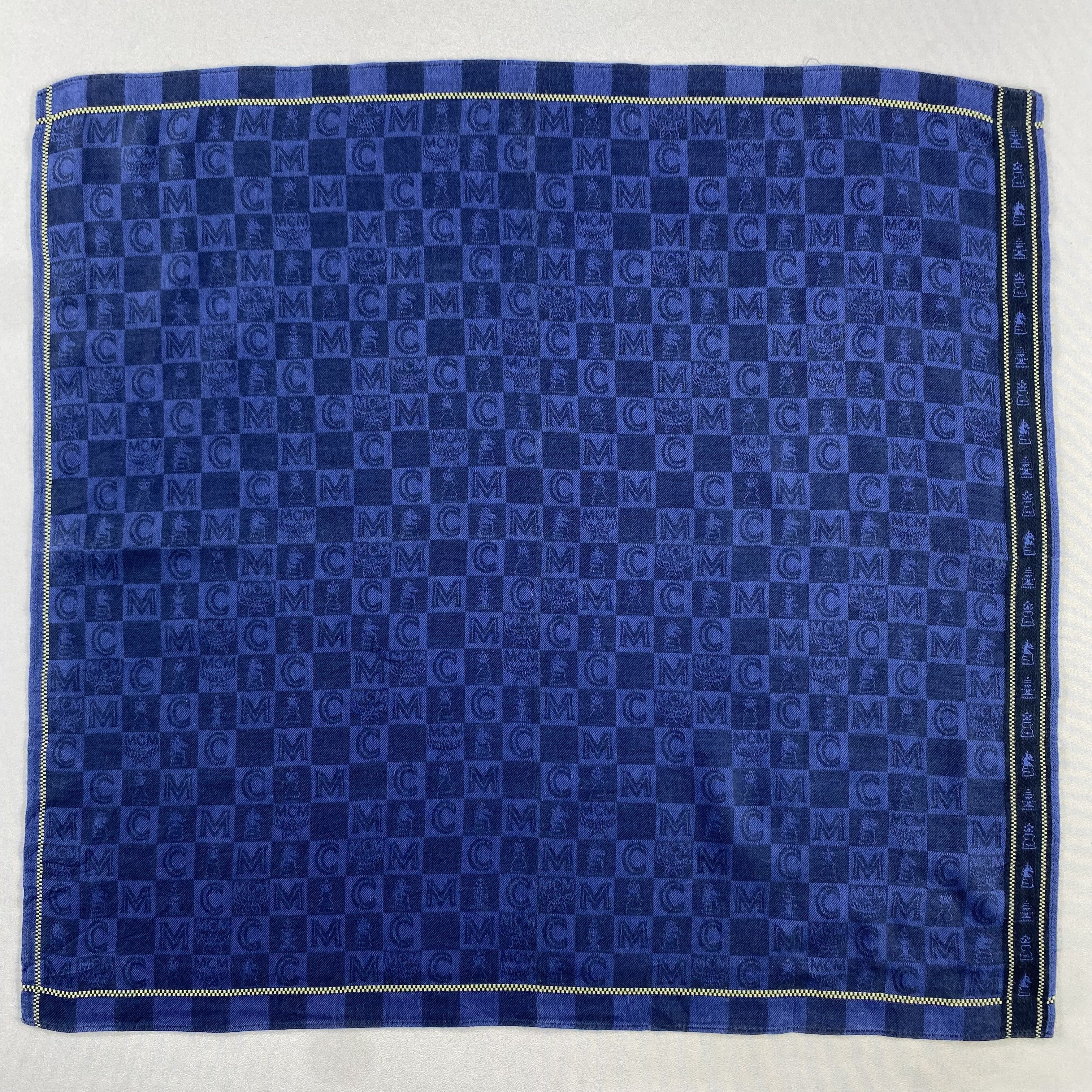 MCM × Vintage MCM Neckerchief / Bandana / Handkerchief-P1149 Size ONE SIZE - 1 Thumbnail