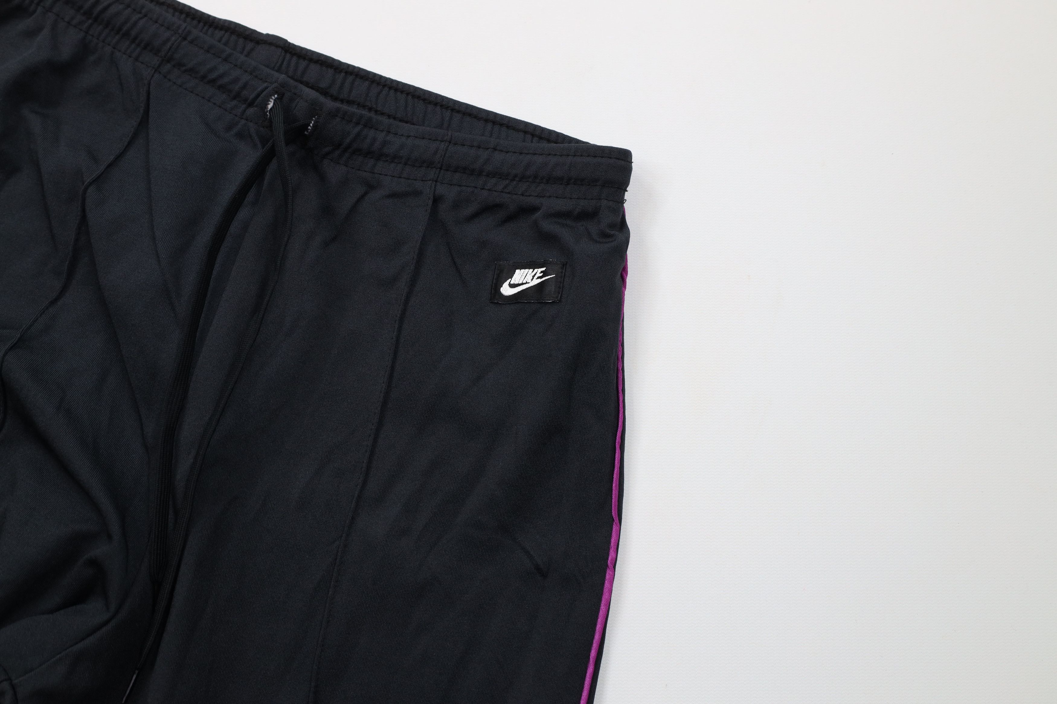 Nike Vintage 80s 90s Nike Box Logo Stirrup Leggings Pants USA Size 26" / US 2 / IT 38 - 6 Thumbnail