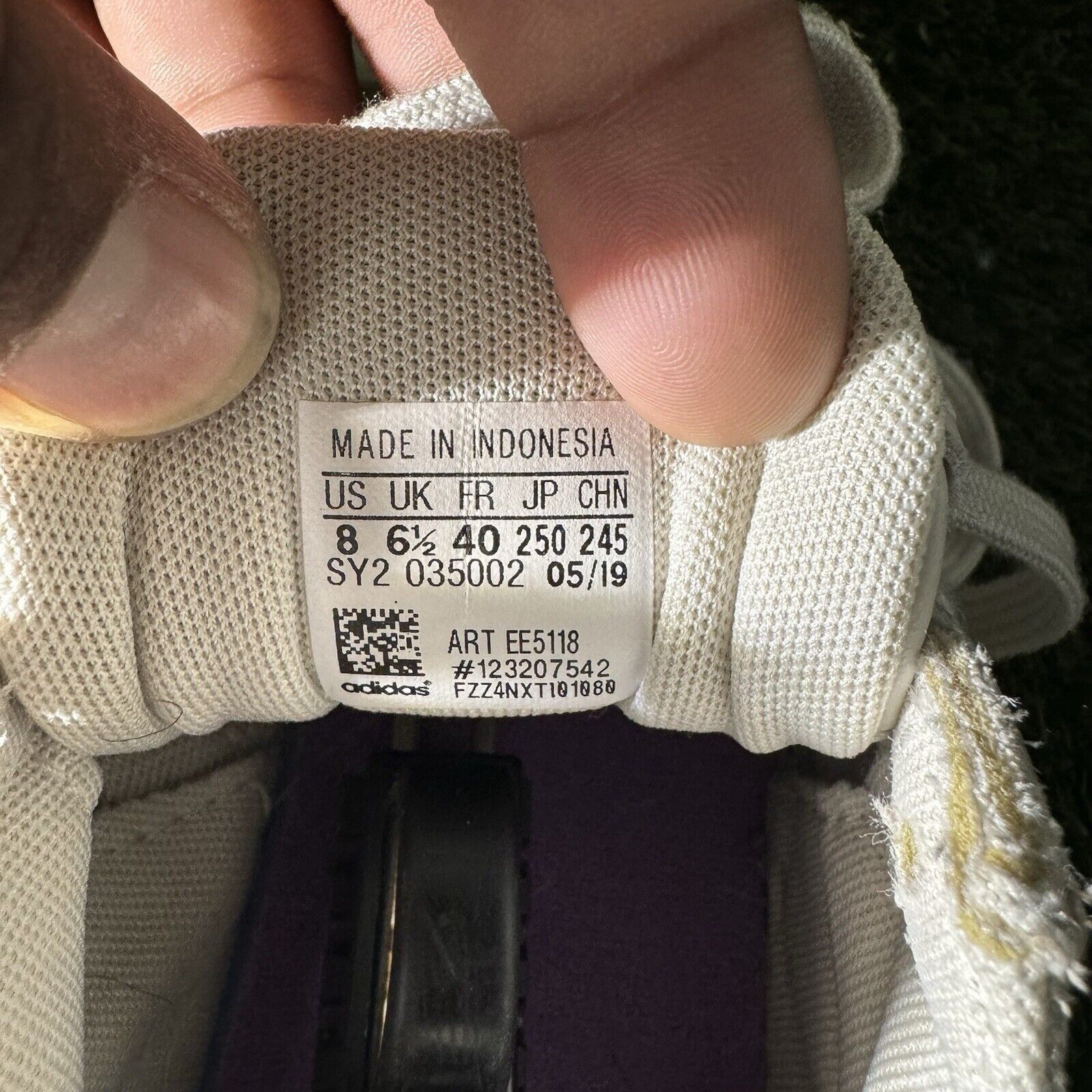 Adidas Size 8 - adidas Falcon Raw White W Size US 8 / IT 38 - 8 Thumbnail