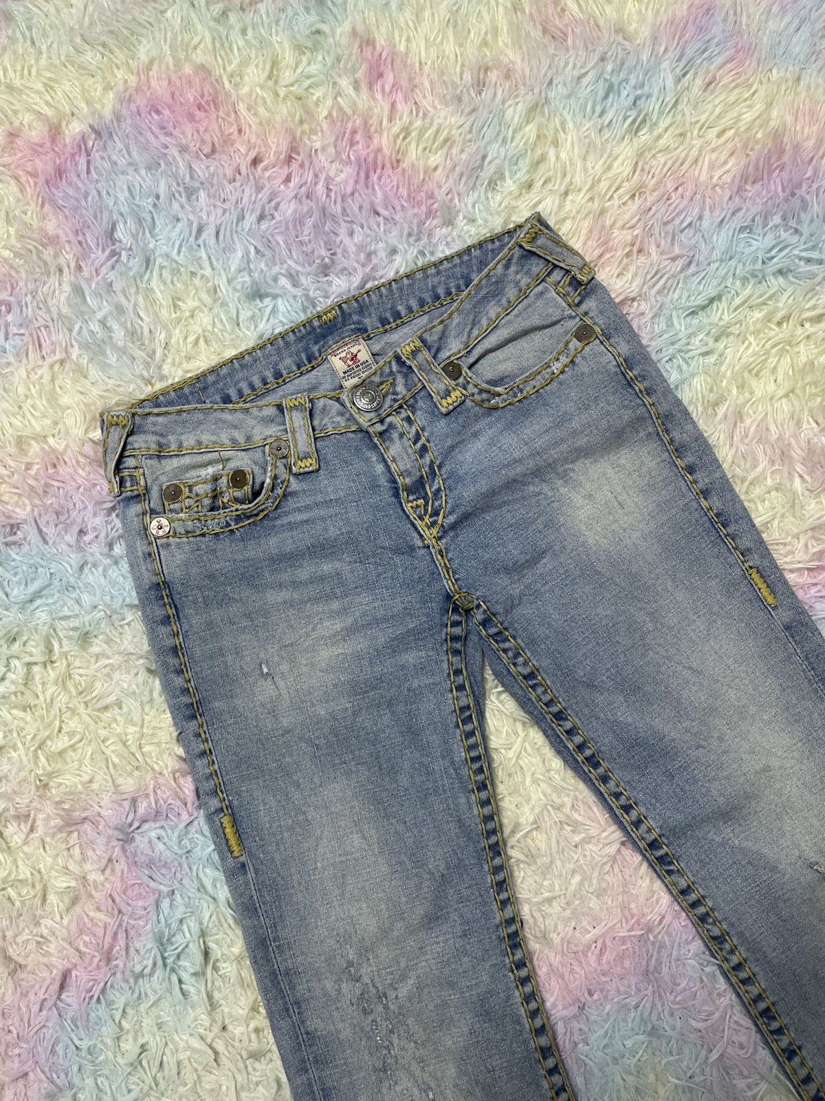 True Religion × Vintage ‼️HEARING OFFER‼️True Religion denim for women Size 31" - 3 Thumbnail