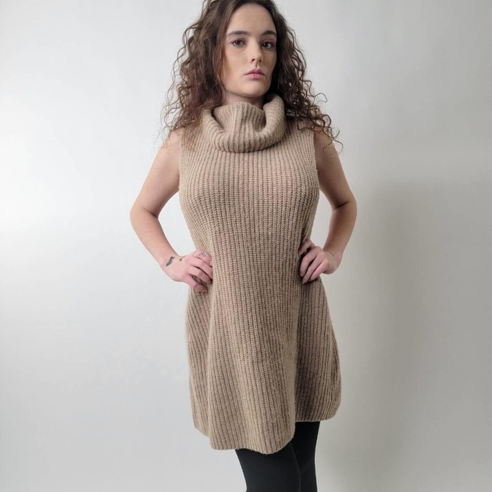 Free People Free People Need It Now Turtleneck Open Back Sweater - S Size S / US 4 / IT 40 - 6 Thumbnail