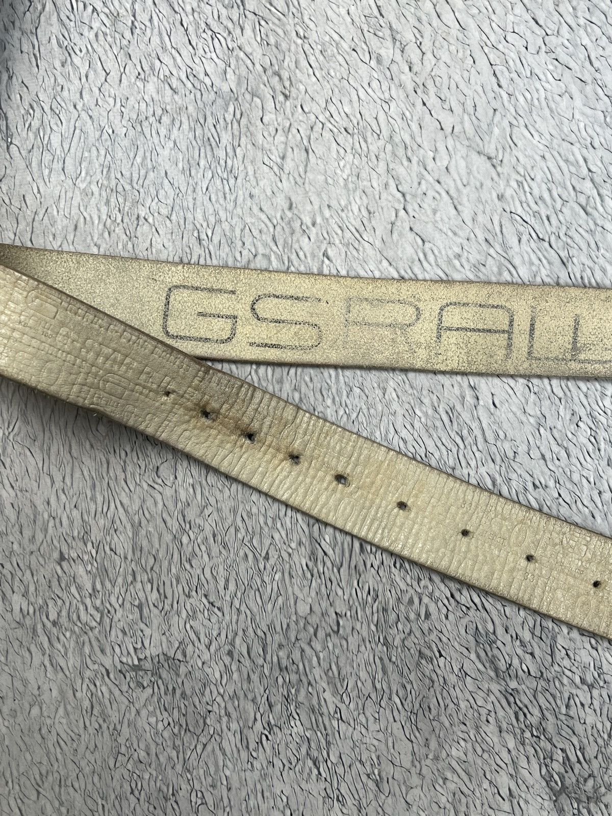 Edition Japan × G-Star × Vintage Vintage Gstar raw trash belt y2k style Size ONE SIZE - 7 Thumbnail