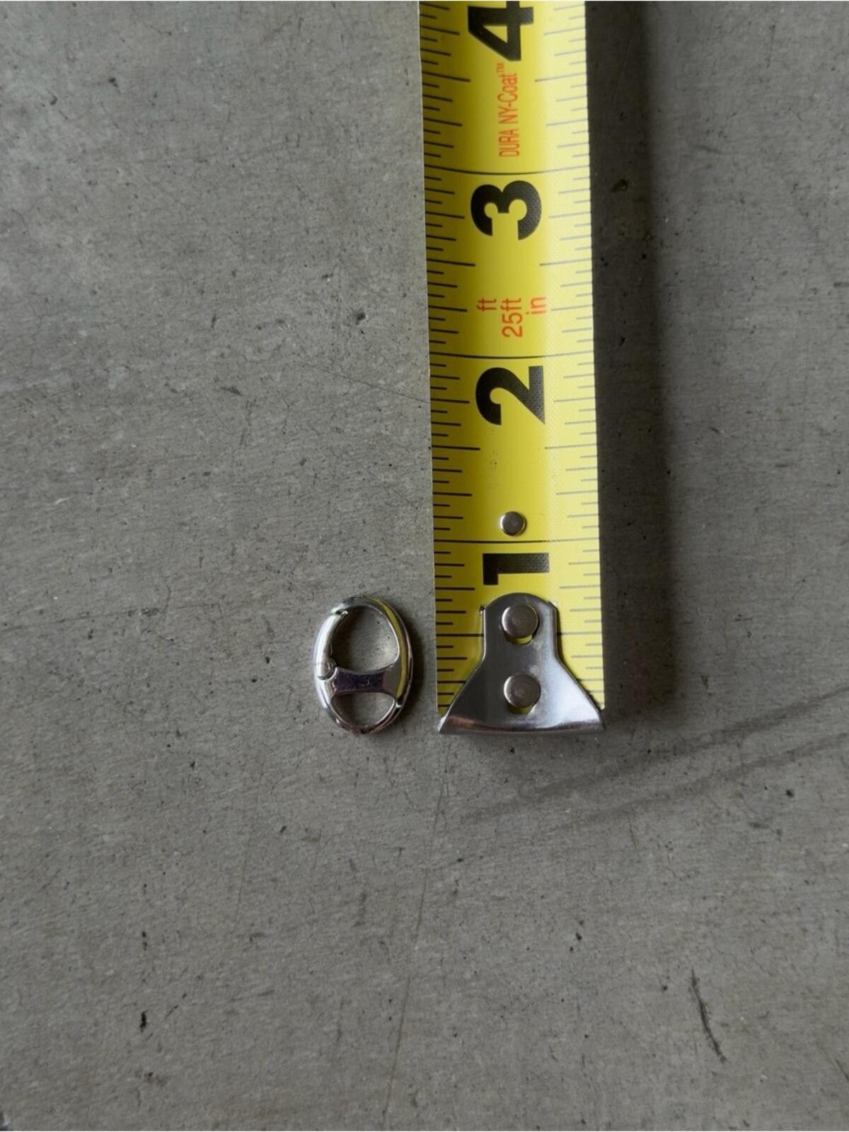 Other Etsy / Push Gate Ring Clasp Charm Connector / Silver Size ONE SIZE - 3 Thumbnail