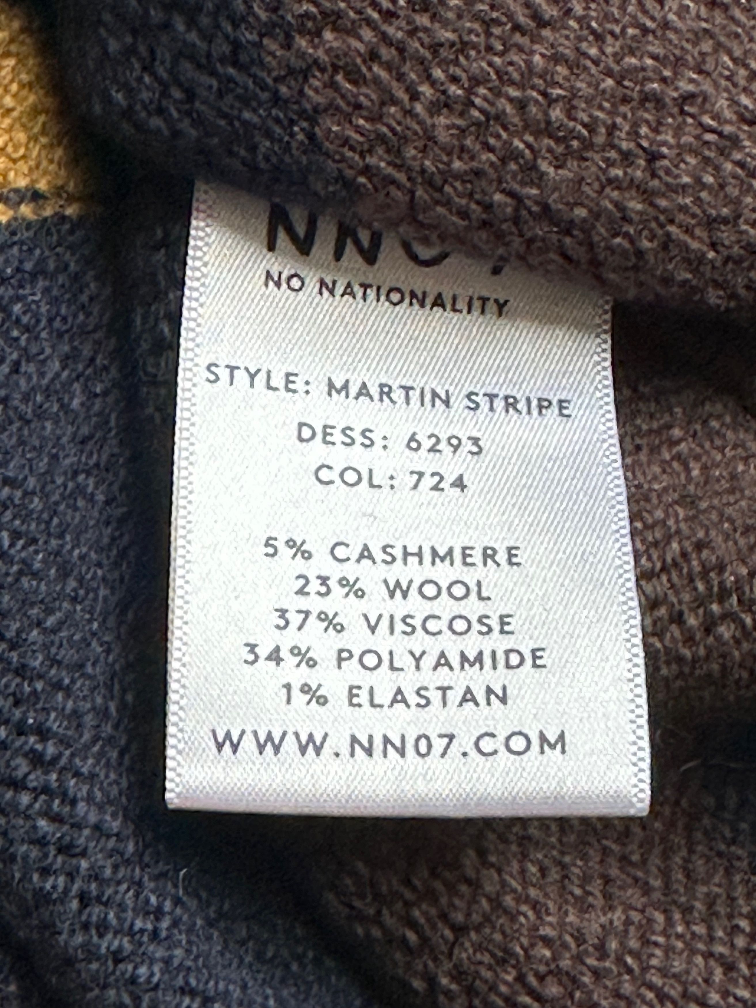 NN07 NN07 Martin Stripe Wool Blend Sweater - XXL Size US XXL / EU 58 / 5 - 5 Thumbnail