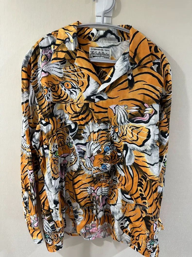 Wacko Maria Wacko Maria Baihu Long-sleeved Shirt Size US L / EU 52-54 / 3 - 1 Thumbnail