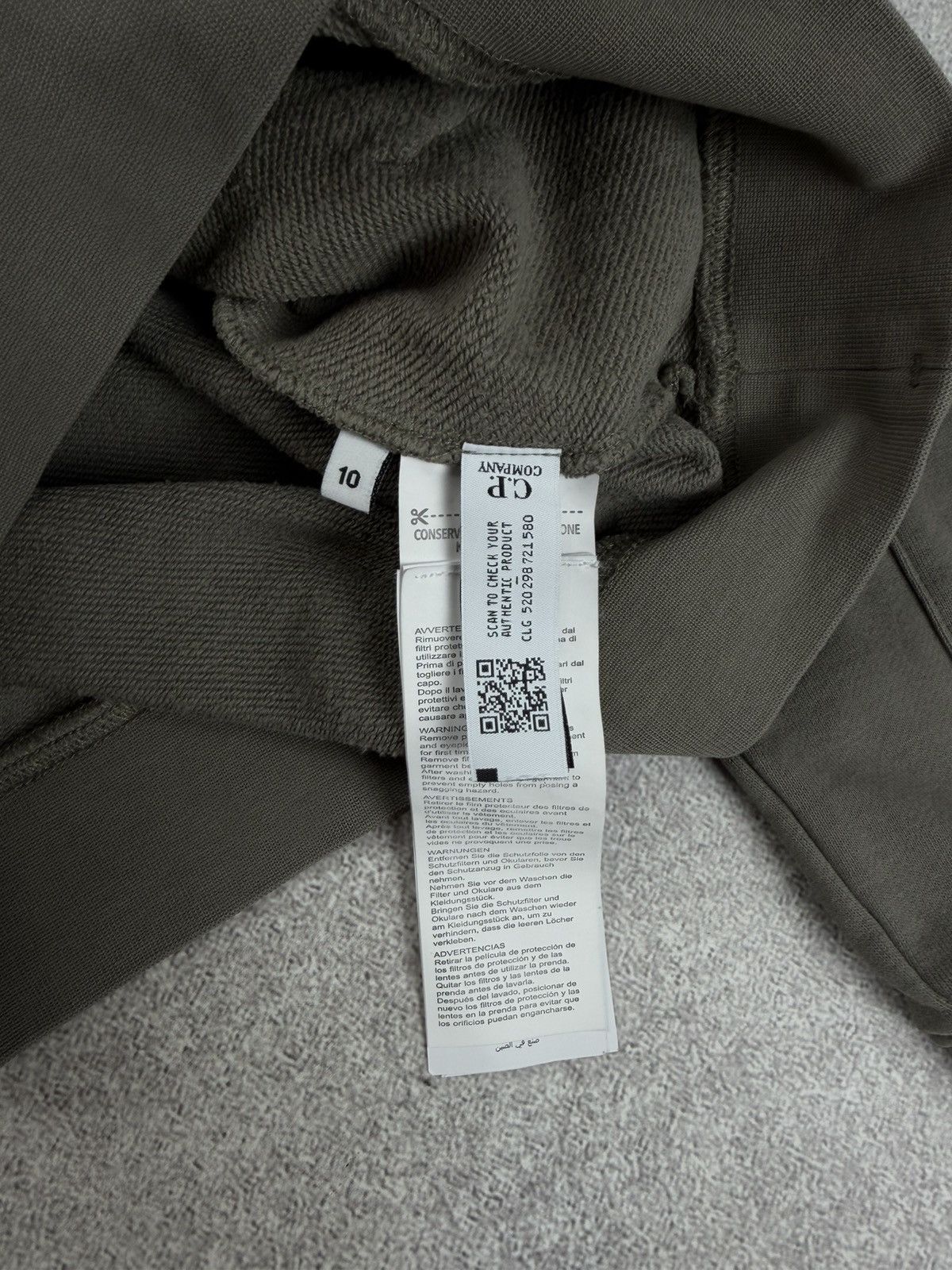 C.P. Company C.P. Company Junior Cotton Hoodie Size 10Age Size US XXS / EU 40 - 8 Thumbnail