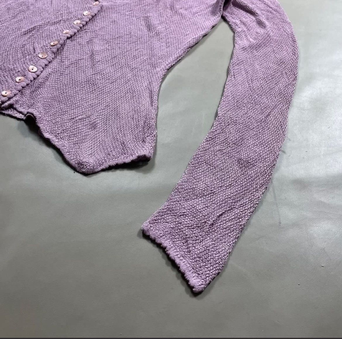 Dior CHRISTIAN DIOR LAVANDER CARDIGAN Size S / US 4 / IT 40 - 6 Thumbnail