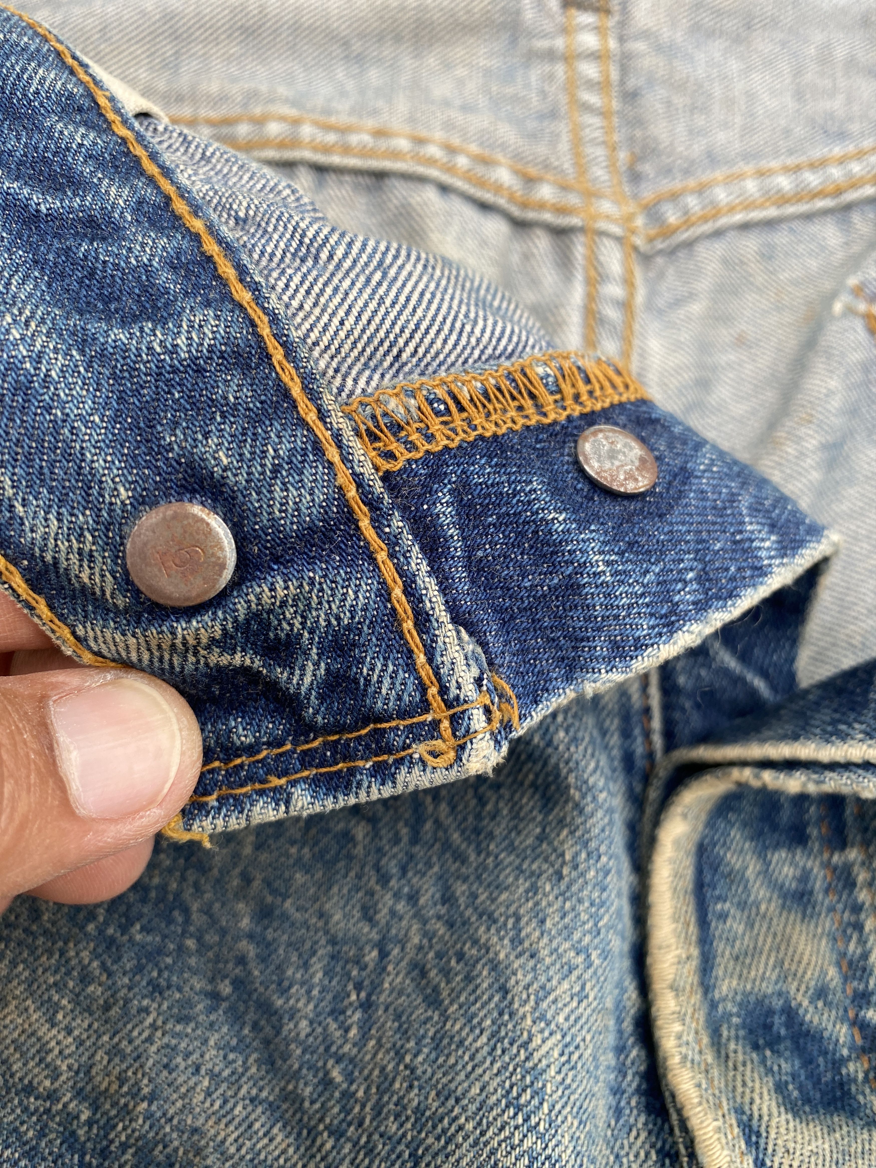 Levi's Vintage 60/70s Levis 501 Big E Redline #6 Selvedge Jeans Size US 33 - 12 Thumbnail