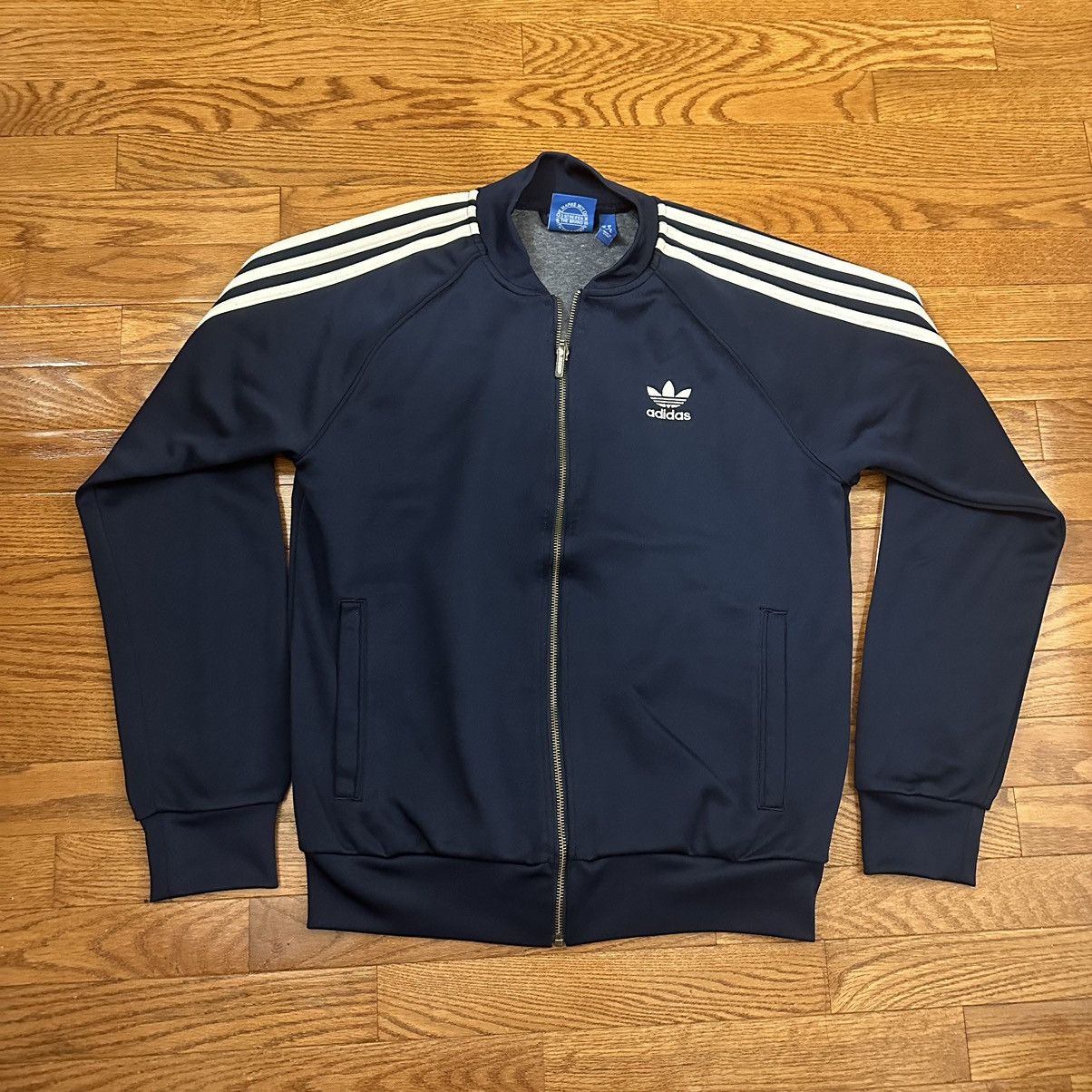 Adidas Trefoil Logo Zip Up Track Jacket Size medium