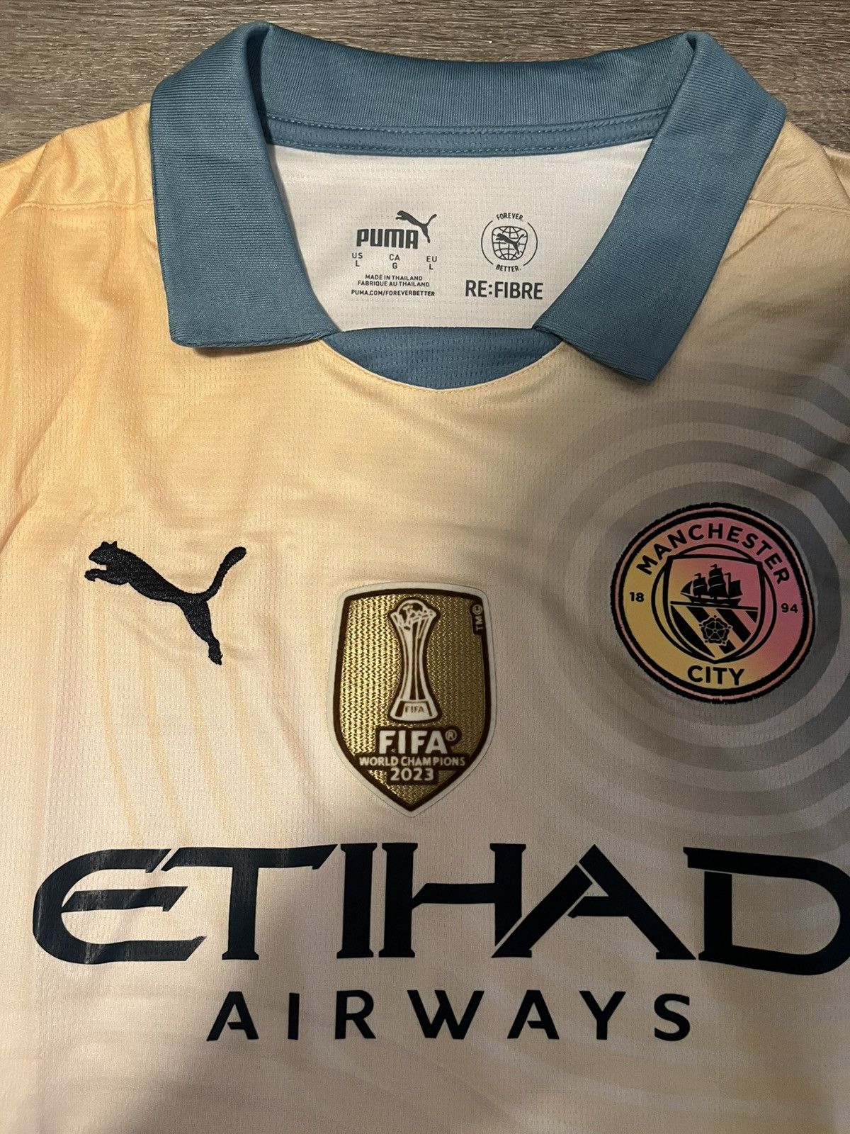 Puma Manchester city 23/24 Definitely City kit Size US L / EU 52-54 / 3 - 3 Thumbnail