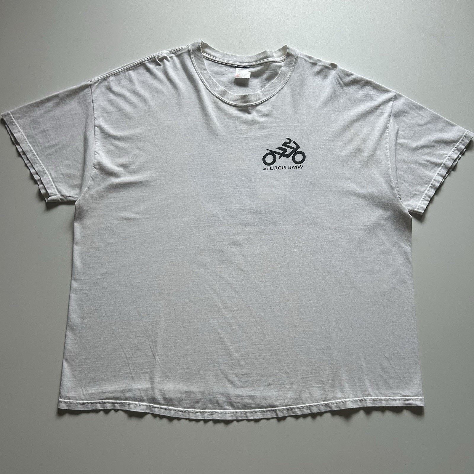 BMW Vintage 90s BMW T Shirt 2XL Y2K Motorcycle Sturgis Art Promo Size US XXL / EU 58 / 5 - 3 Thumbnail