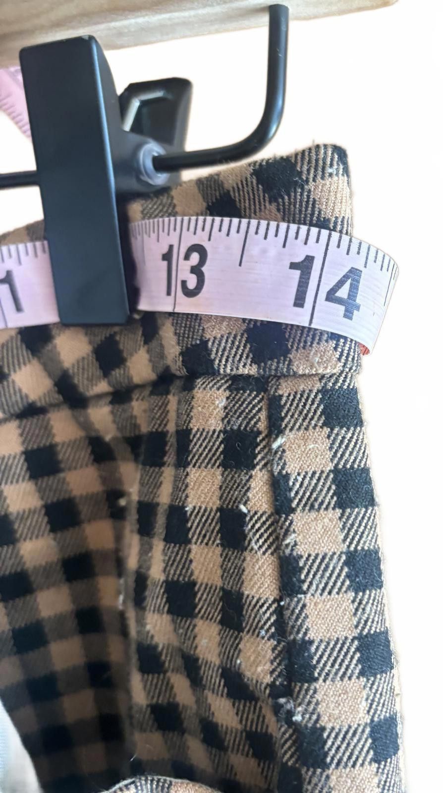 Brixton Brixton Women's Casual Checkered Pants Size 26" / US 2 / IT 38 - 7 Thumbnail