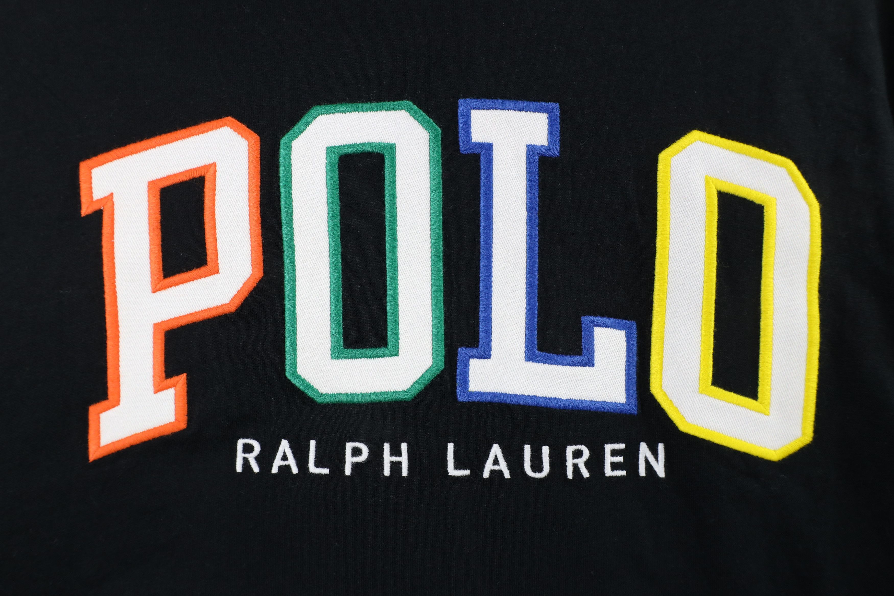 Ralph Lauren Deadstock Ralph Lauren Out Block Letter Long Sleeve T-Shirt Size US M / EU 48-50 / 2 - 6 Thumbnail