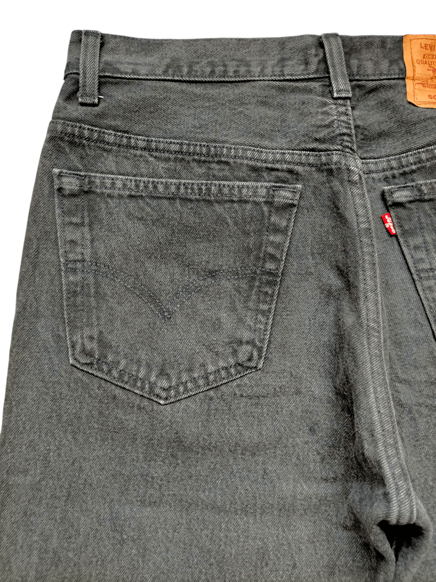 Levi's Vintage 80s-90s Levis Super Black Usa Painted Denim Size US 32 / EU 48 - 12 Thumbnail