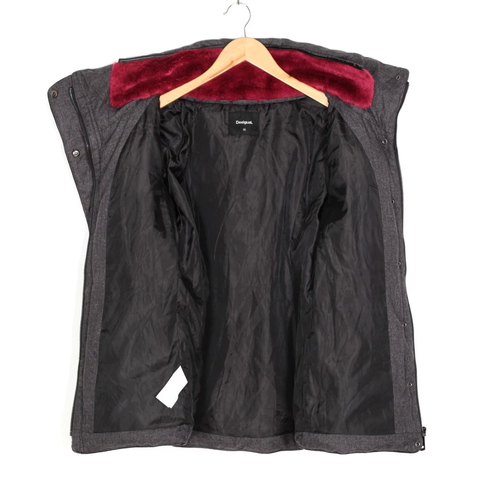Desigual DESIGUAL Jacket Women Size EU 36 MJ6268 Size XS / US 0-2 / IT 36-38 - 4 Thumbnail