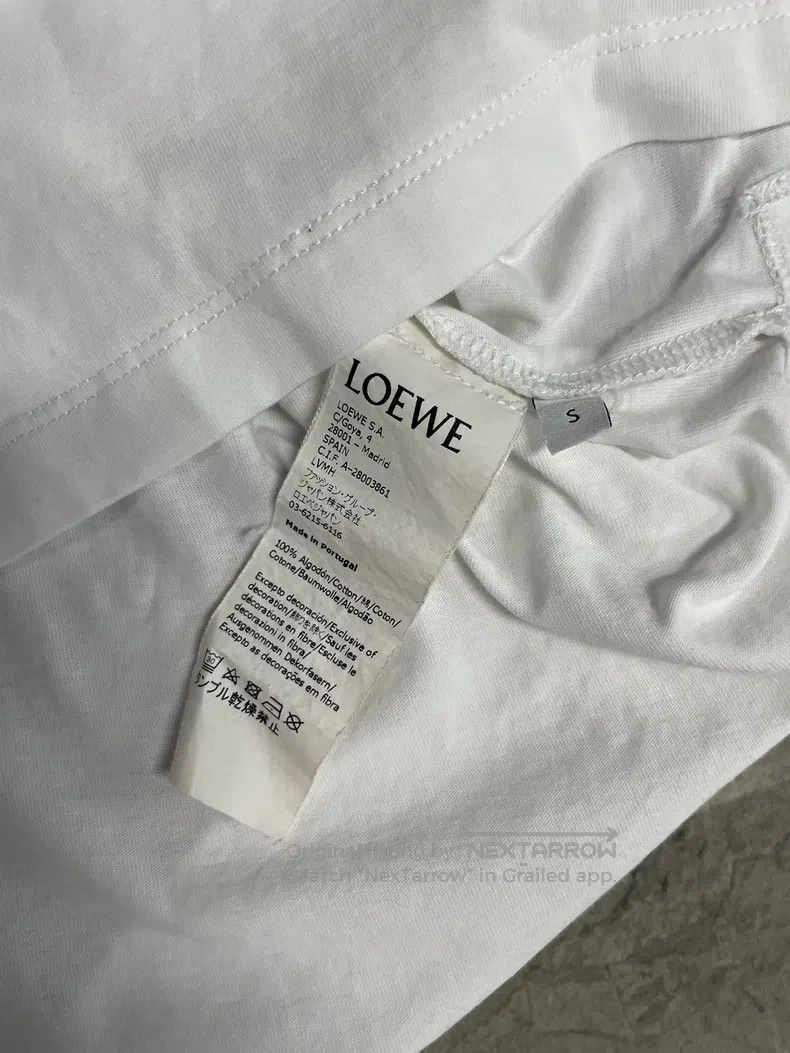 Loewe Loewe Short Sleeve White Size S / US 4 / IT 40 - 3 Thumbnail