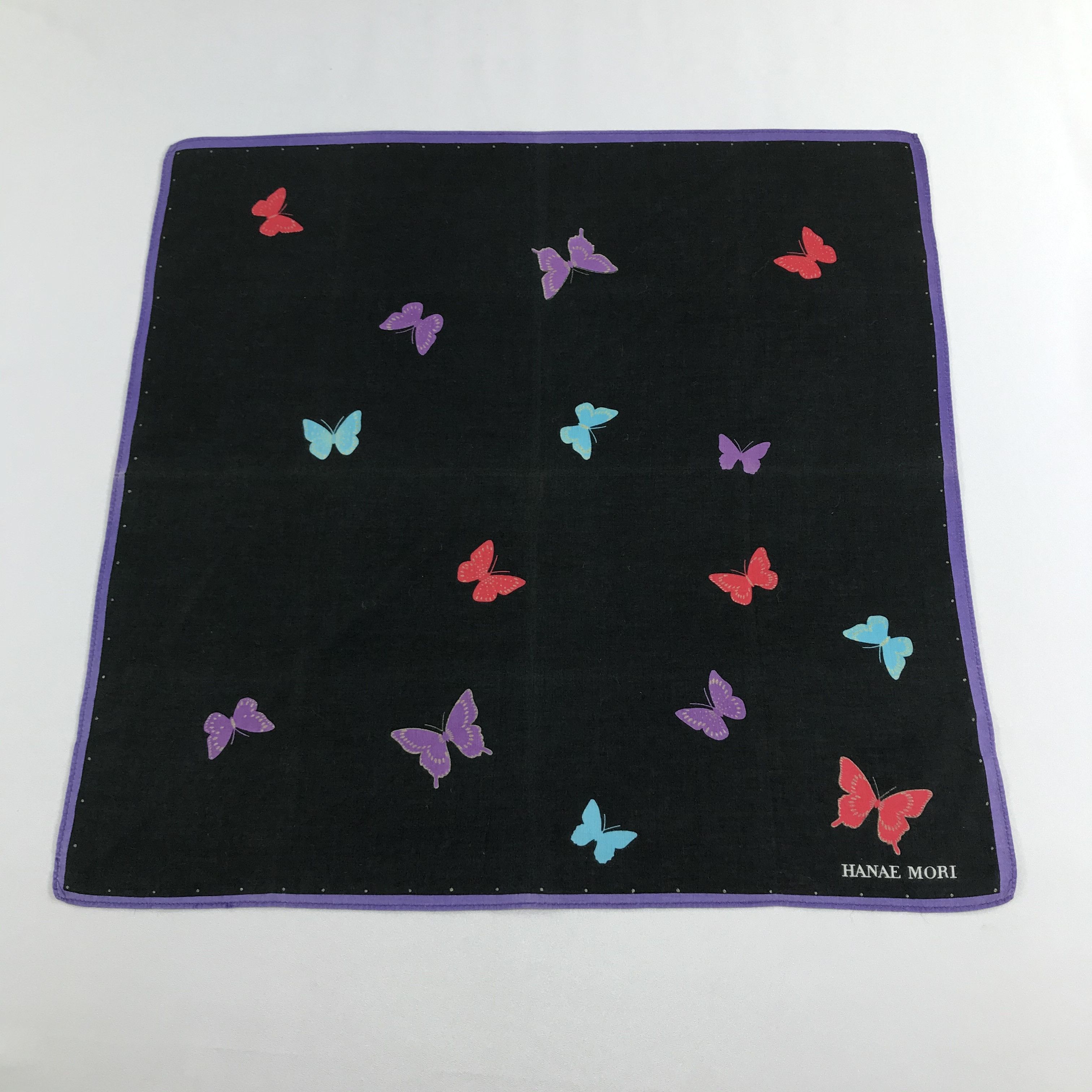 Hanae Mori Handkerchief Neckerchief Bandana H1097