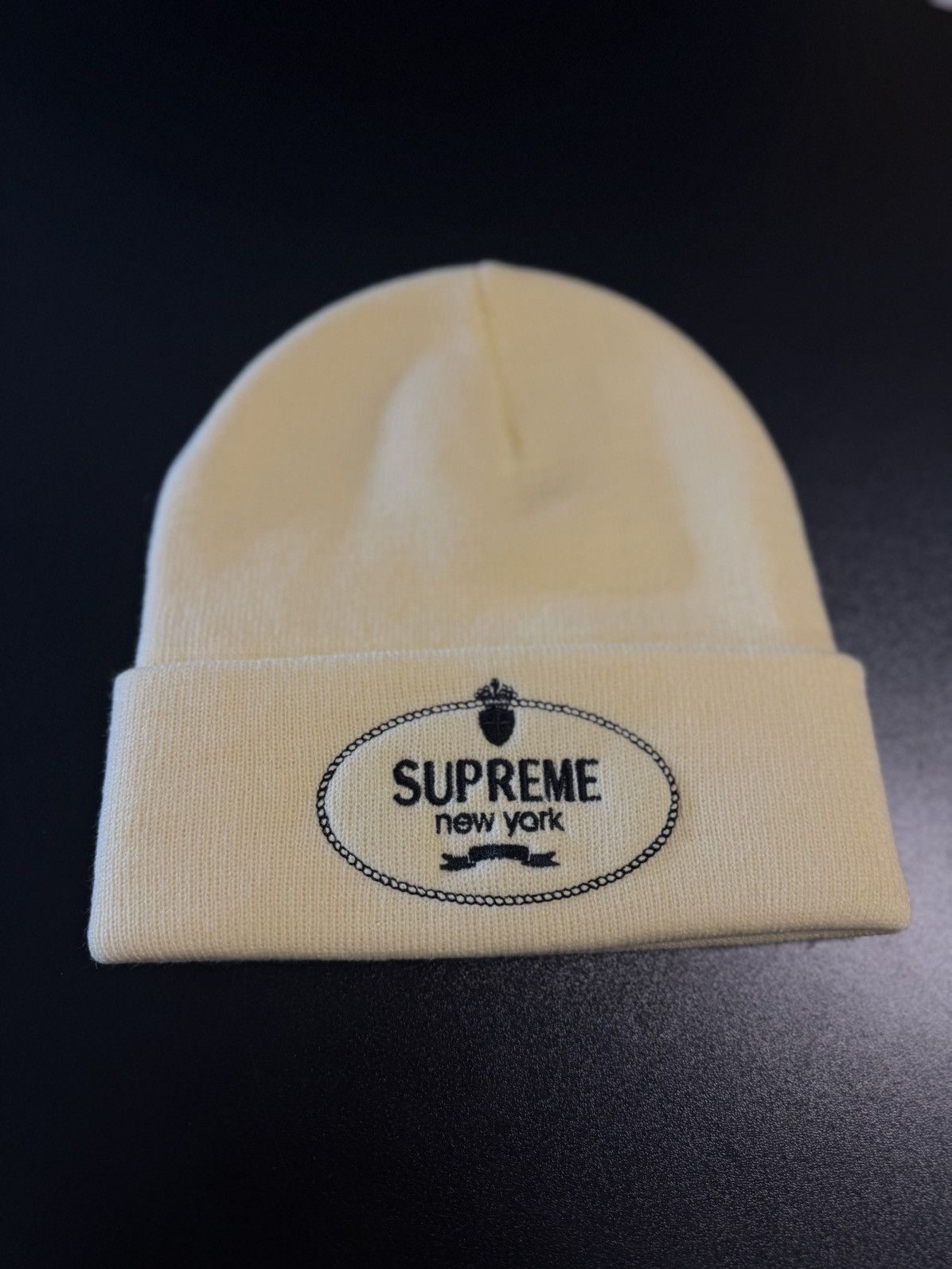 Supreme Supreme Beanie White Blue Brand New Size ONE SIZE - 3 Thumbnail