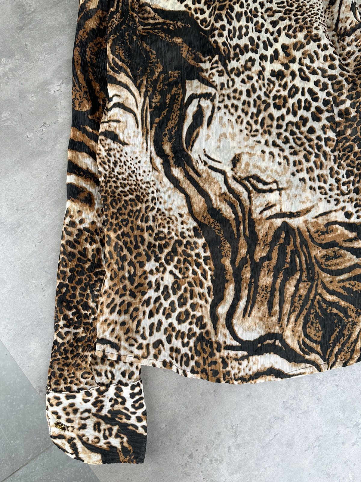 Just Cavalli × Roberto Cavalli Roberto Cavalli Blouse Size M / US 6-8 / IT 42-44 - 14 Thumbnail