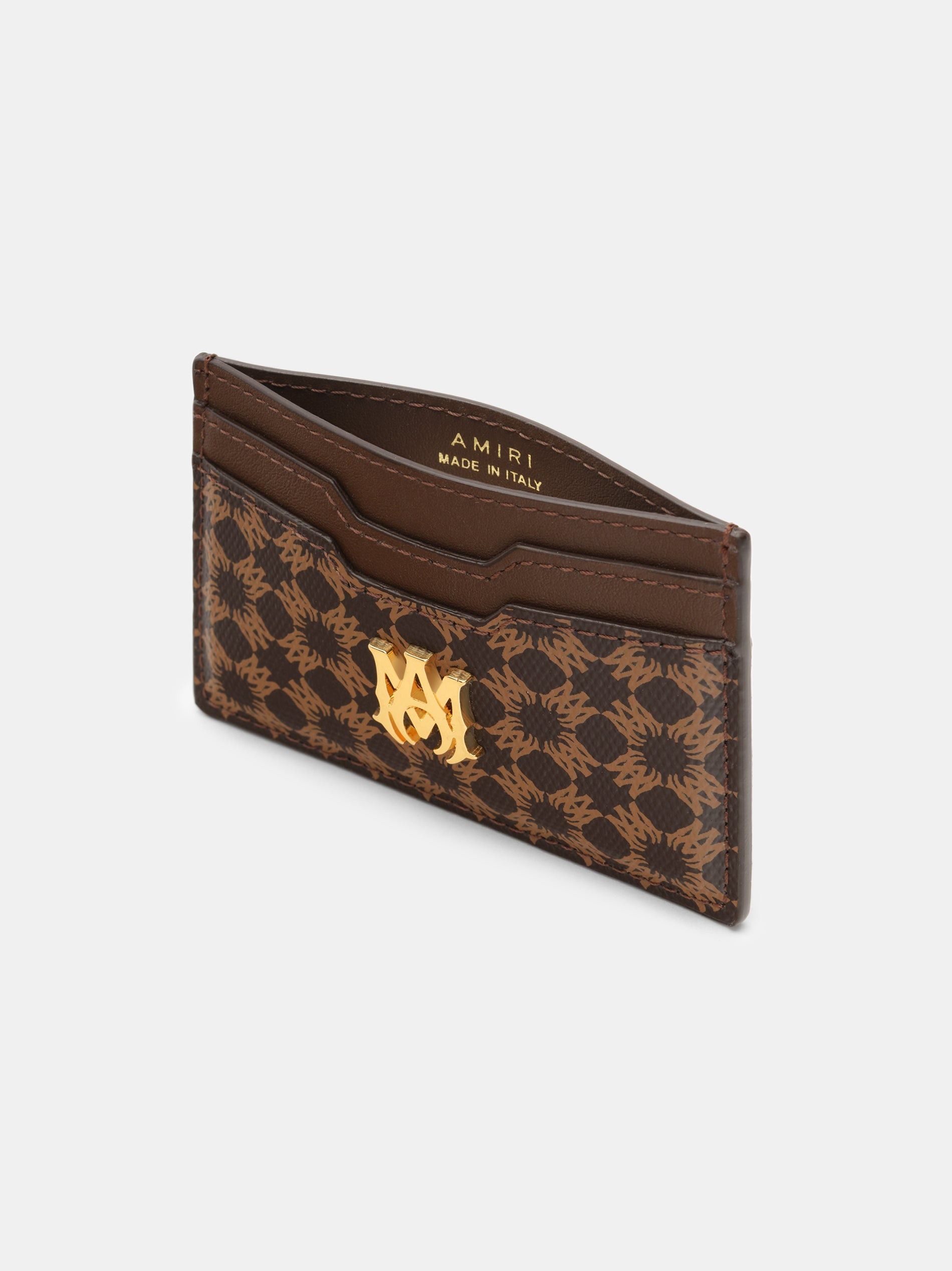 Amiri o1orln1125 Size: OS / MA Quad Card Holder Brown Size ONE SIZE - 3 Thumbnail