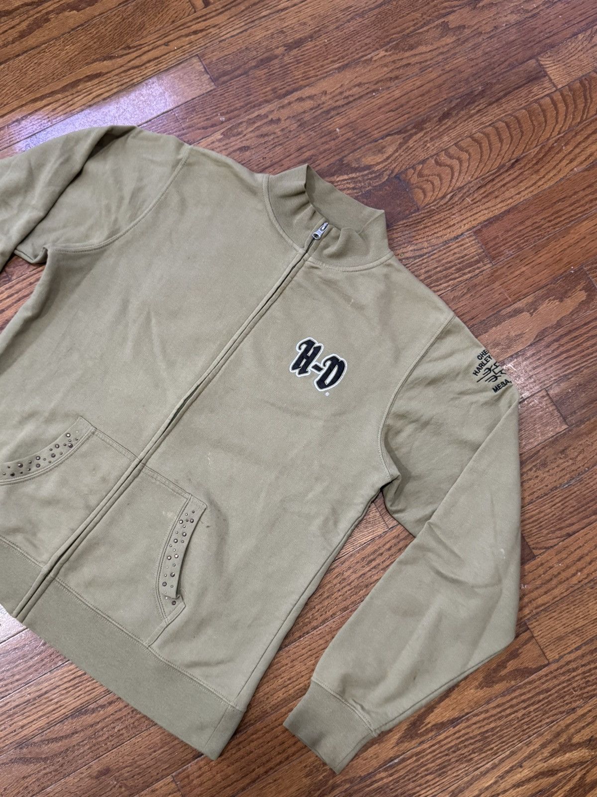 Harley Davidson Harley Davidson Chester’s Mesa Arizona zip up Size L / US 10 / IT 46 - 2 Thumbnail