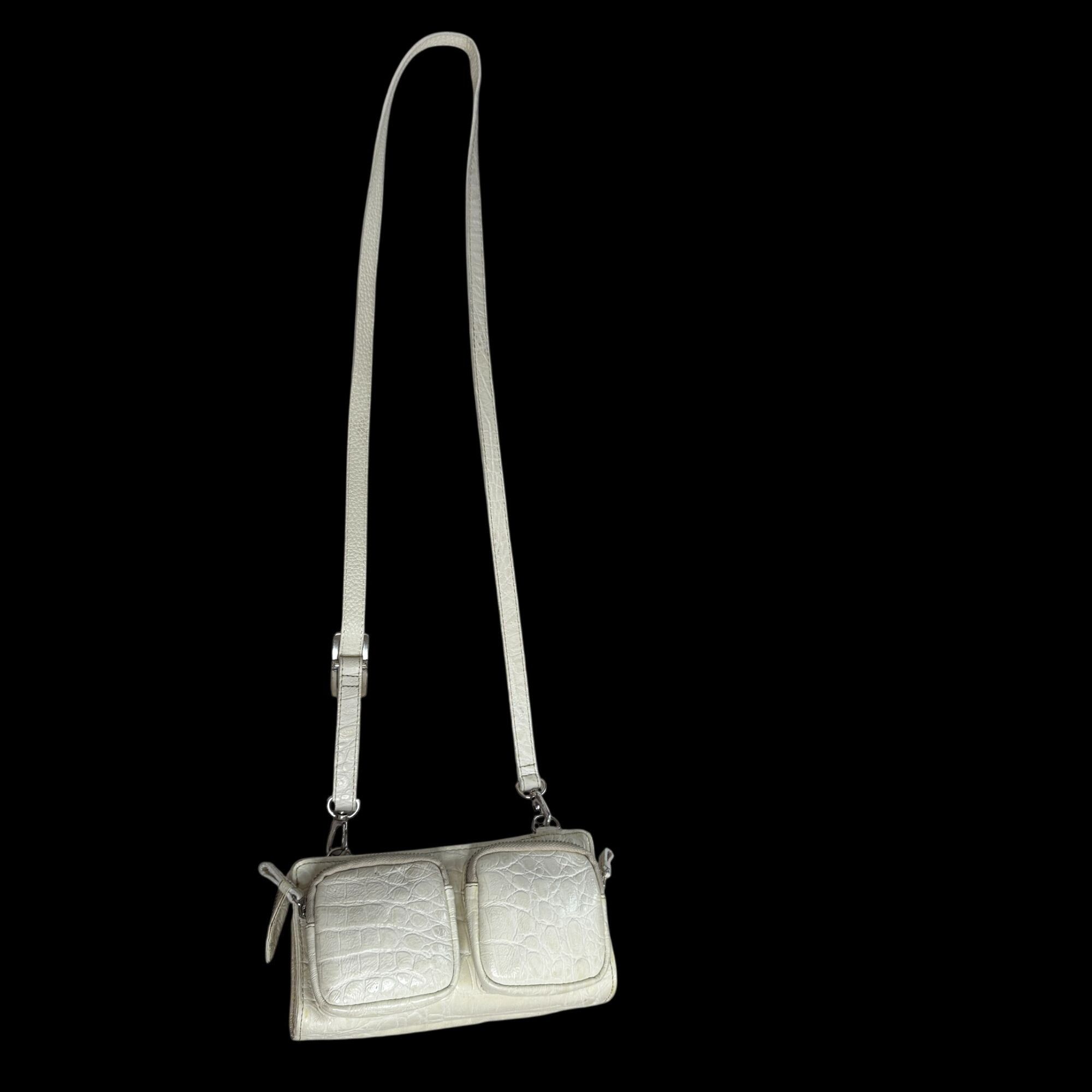 Brighton Brighton CROCODILE Print Leather Wallet Crossbody Purse RARE Size ONE SIZE - 7 Thumbnail