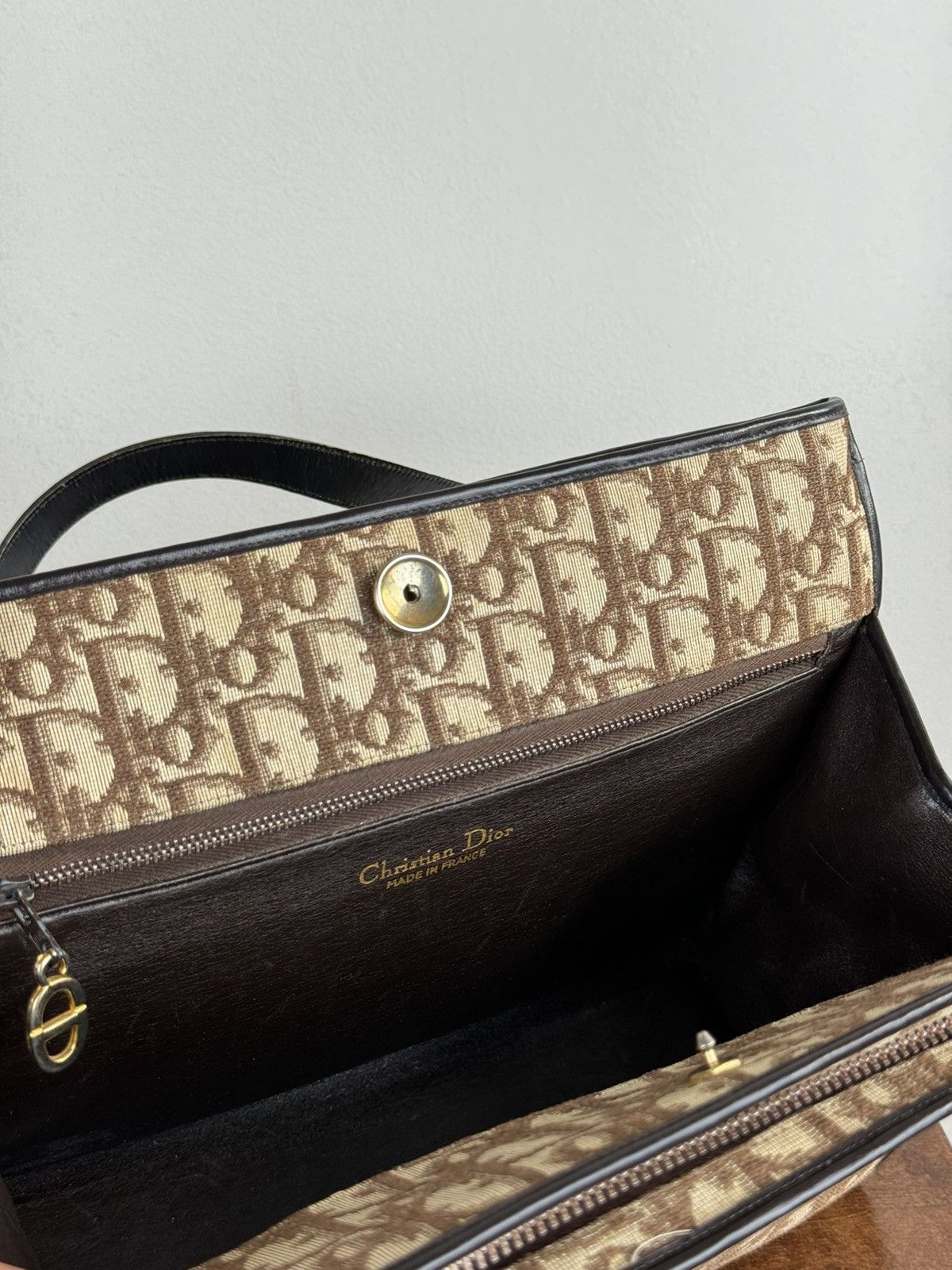 Christian Dior Monsieur × Dior Vintage leather bag Christian Dior monogram original item Size ONE SIZE - 5 Thumbnail