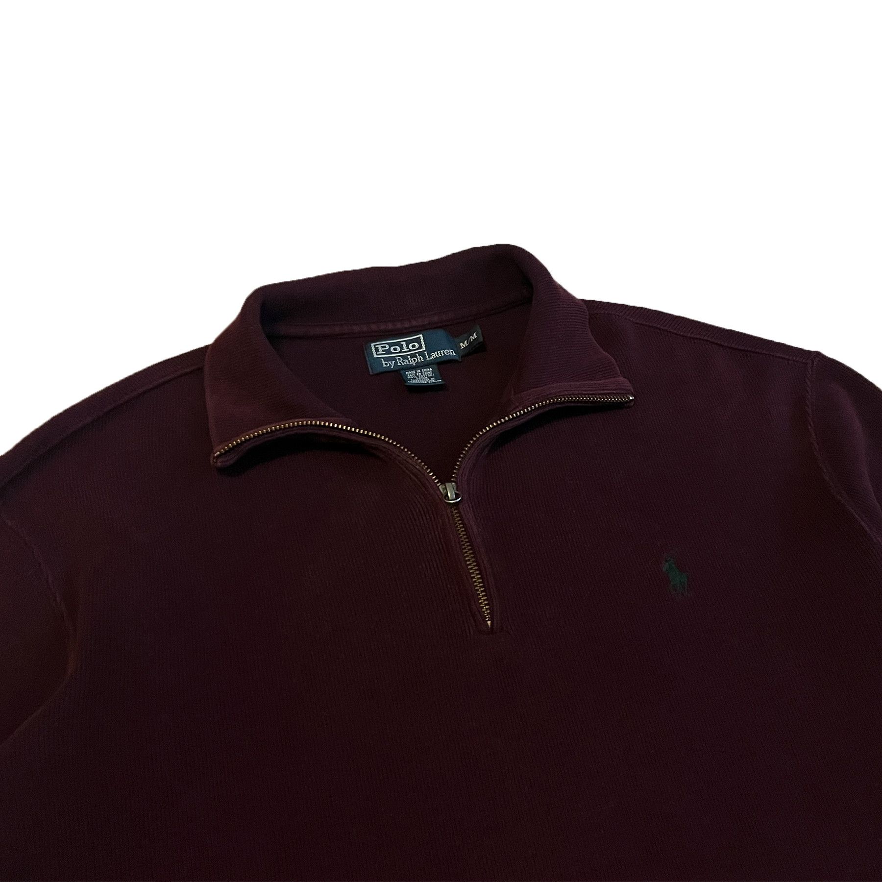 Polo Ralph Lauren Polo Ralph Lauren Vintage 1/4 Zip Sweater Size US M / EU 48-50 / 2 - 3 Thumbnail