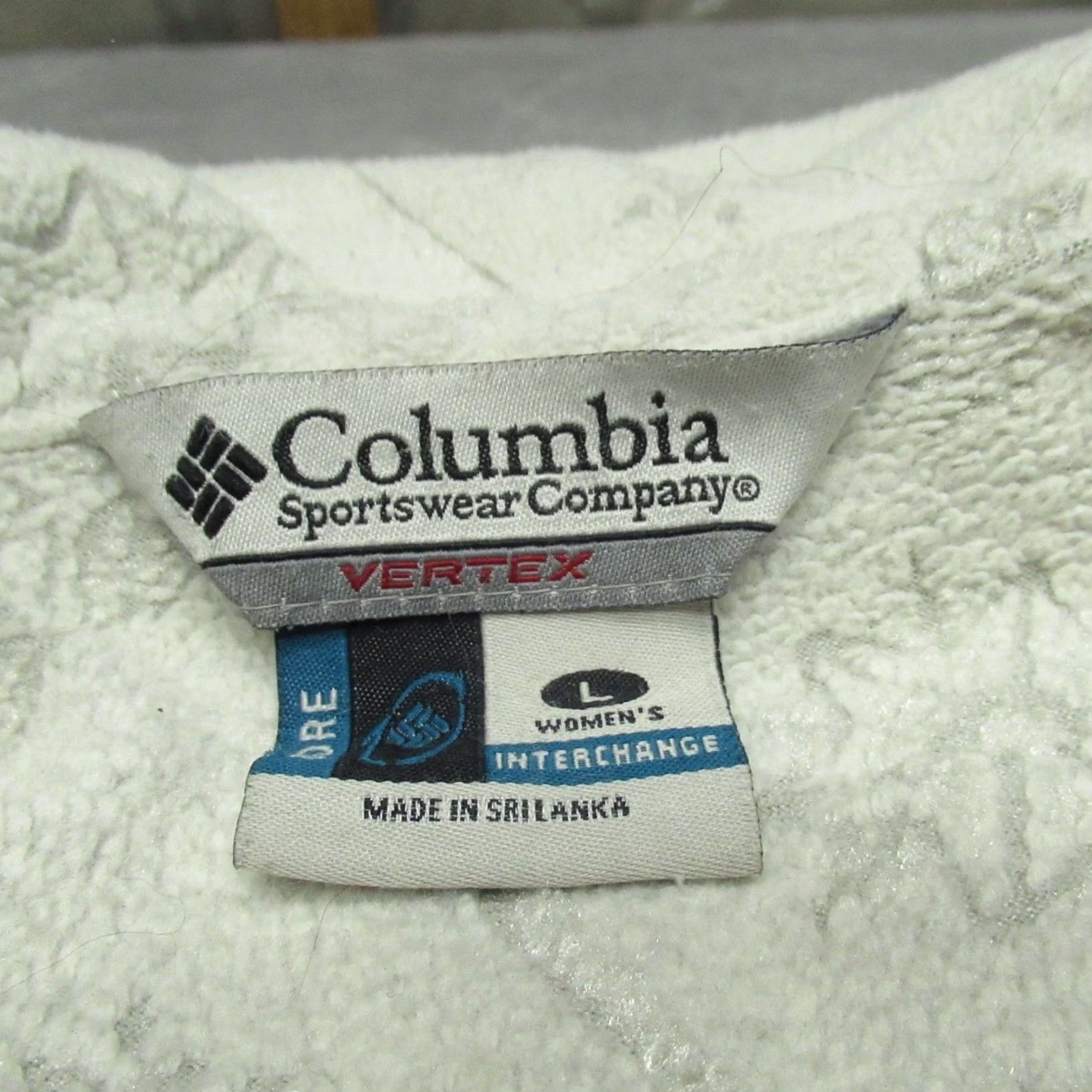 Vintage Columbia Vertex Interchange Jacket Womens Large Gray Puffer Quilted Full Zip Size L / US 10 / IT 46 - 2 Thumbnail