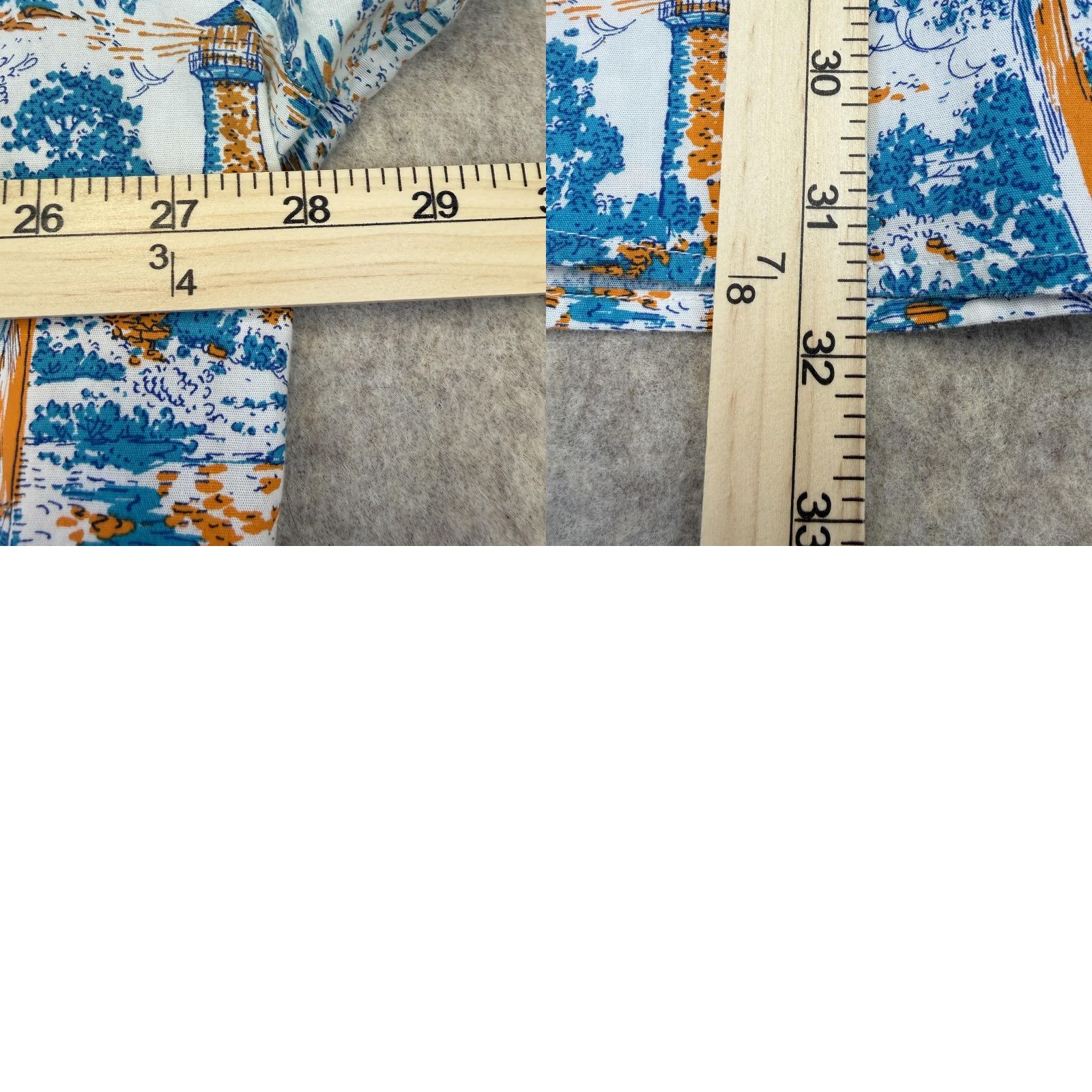 Nautica Columbia Shirt Mens 2XL Blue Nautical Sailboat Lighthouse Short Sleeve Button Up Size US XXL / EU 58 / 5 - 8 Thumbnail