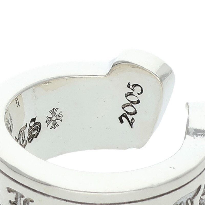 Chrome Hearts Chrome Hearts Large Scroll Label Silver Ring Size ONE SIZE - 4 Thumbnail