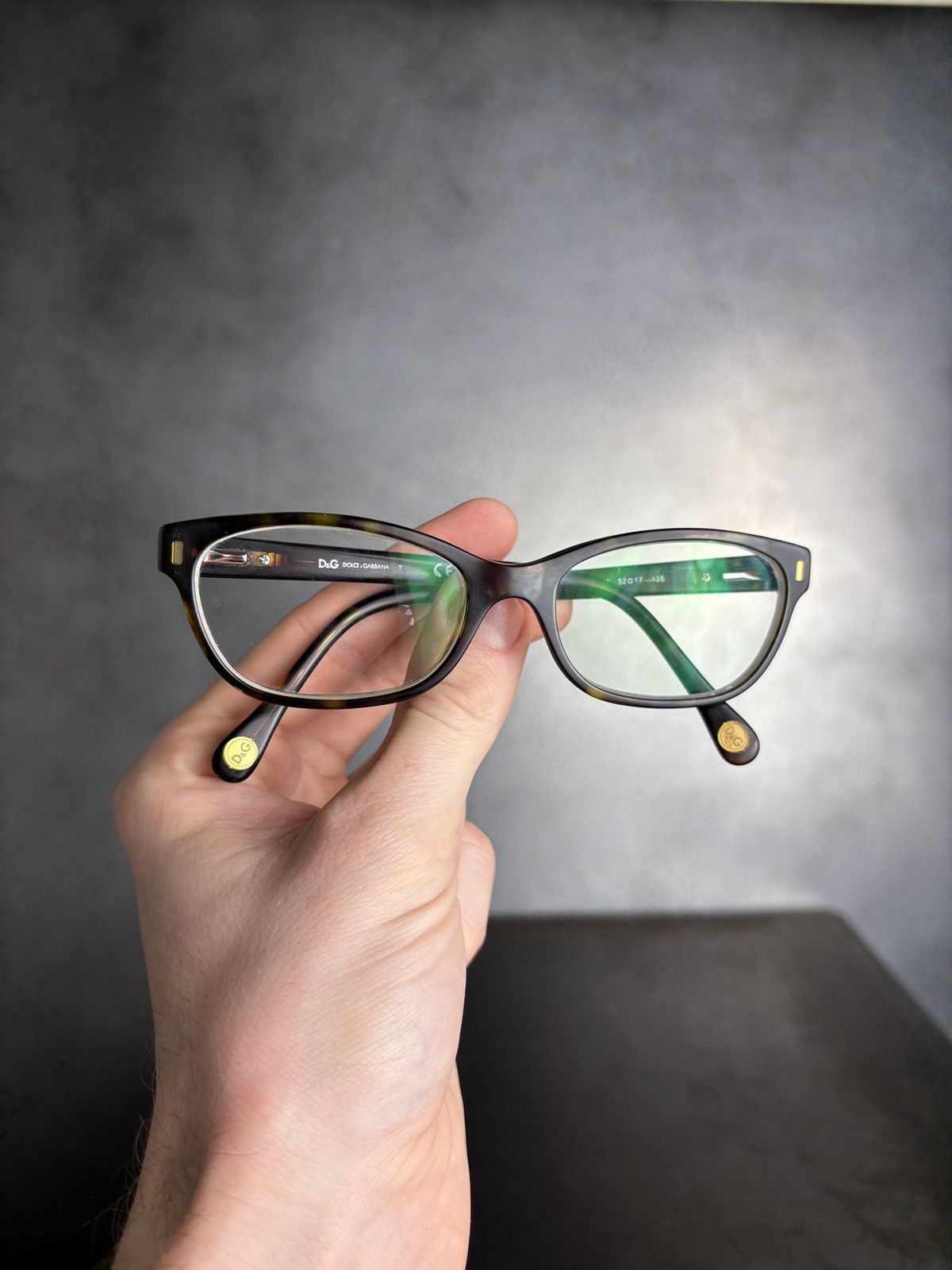 Dolce & Gabbana Dolce & Gabbana Glasses Frames Y2K D&G 1205 Eyeglasses 2000s Size ONE SIZE - 2 Thumbnail