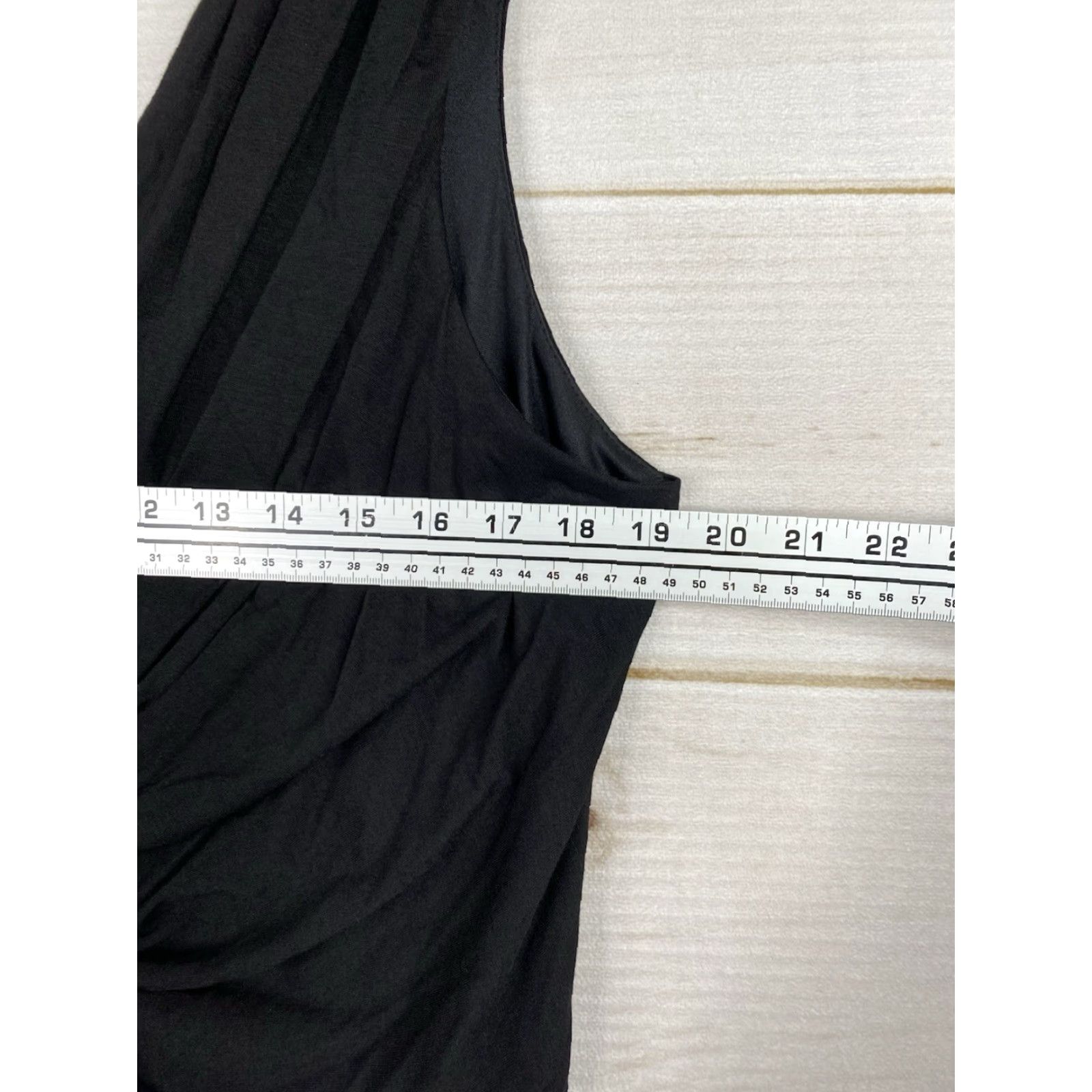 Vintage VINTAGE Fashion Bug Dress Sundress 18/20W 2X Black V-Neck Midi 90s Womens Fashion Bug Dress NWT Size XXL / US 16-18 / IT 52-54 - 2 Thumbnail