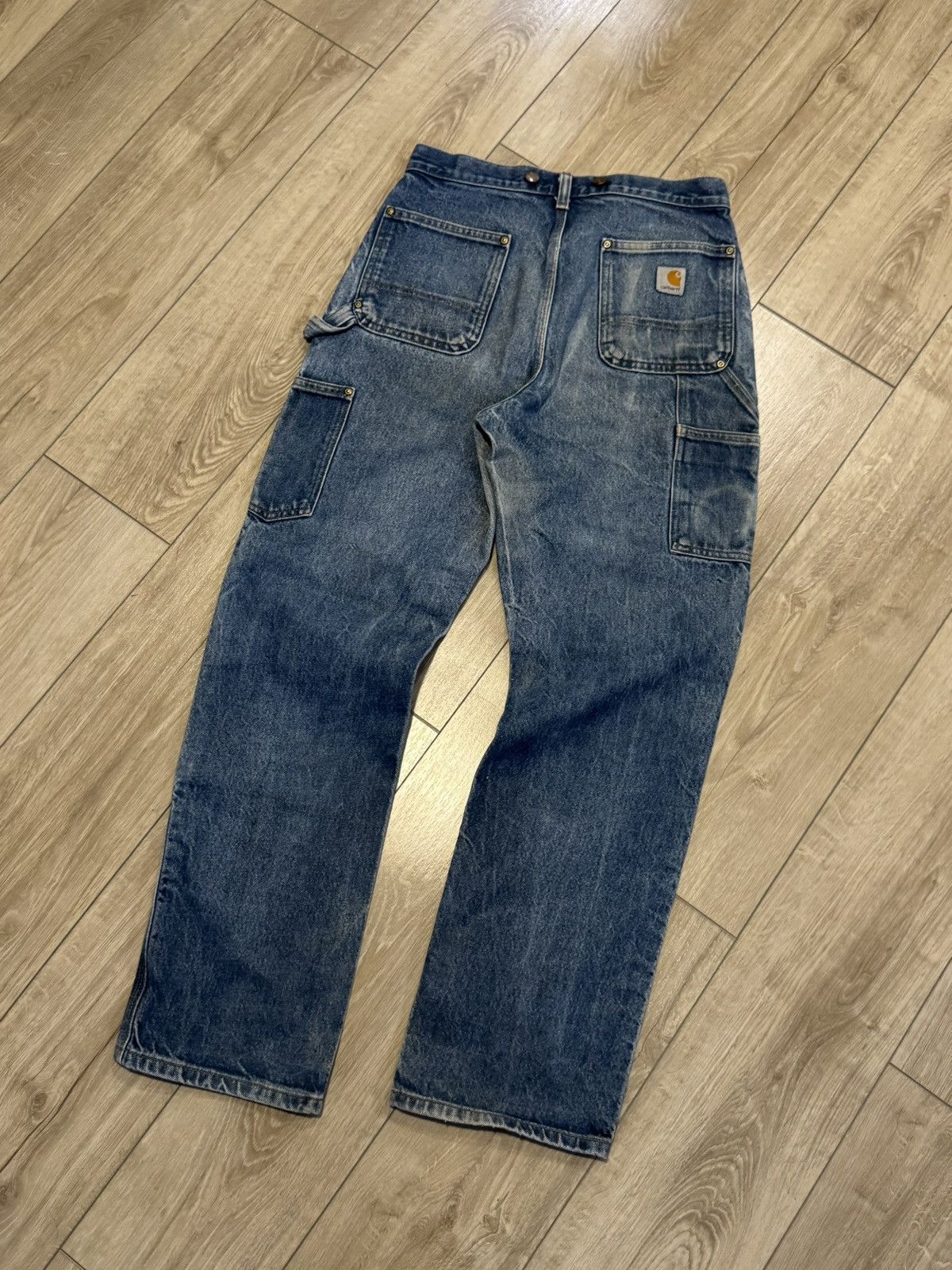 Carhartt Vintage Carhartt Double Knee Jeans Size US 32 / EU 48 - 5 Thumbnail