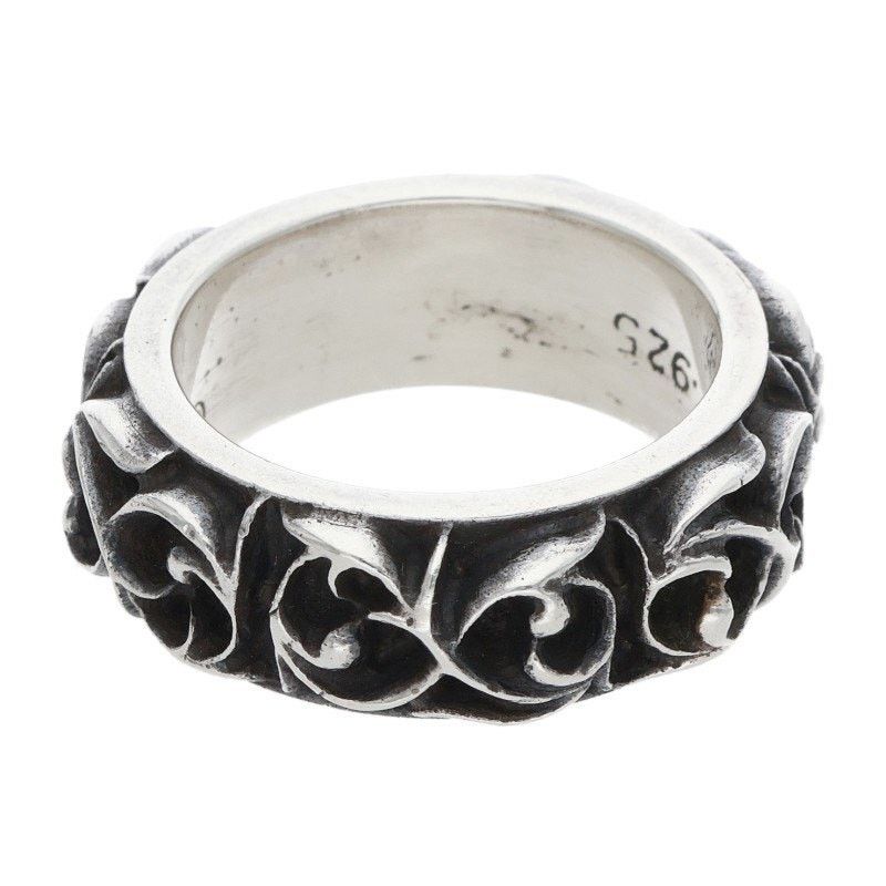 Chrome Hearts Chrome Hearts Eternity Vine Band Silver Ring Size ONE SIZE - 2 Thumbnail