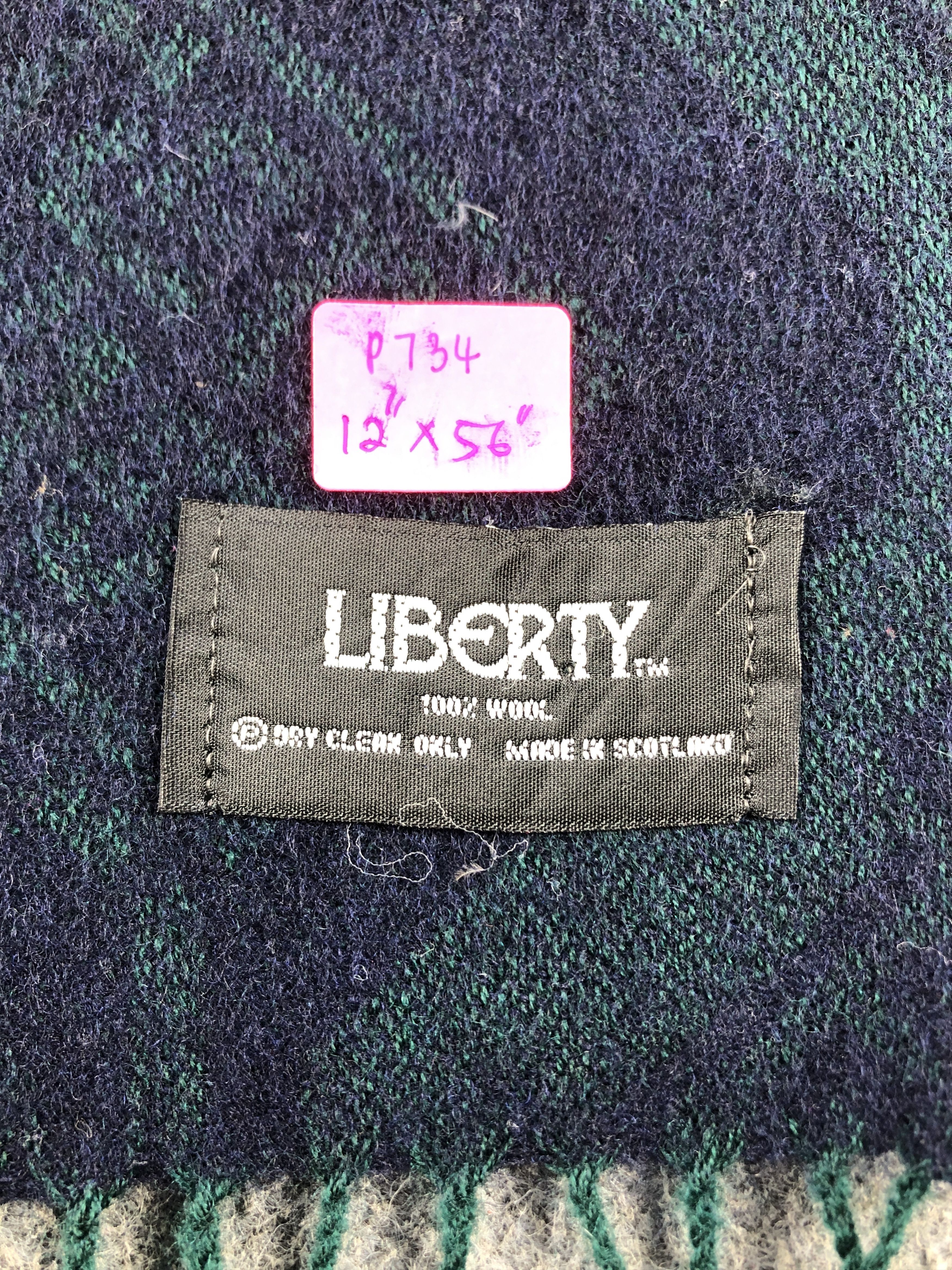 Liberty Liberty Wool Scarf / Muffler / Neckwear P734 Size ONE SIZE - 5 Thumbnail