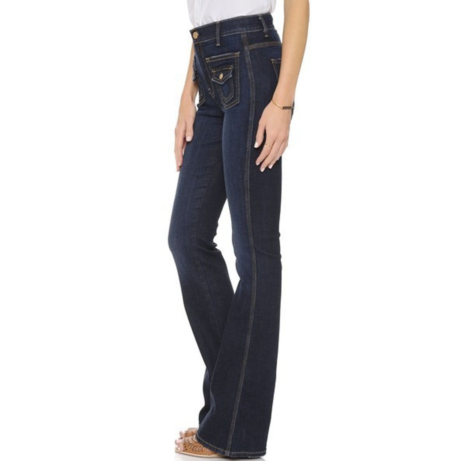 7 For All Mankind 7 For All Mankind Vintage Y2K Trouser In Vintage Runaway Size 24" / US 00 / IT 34 - 5 Thumbnail