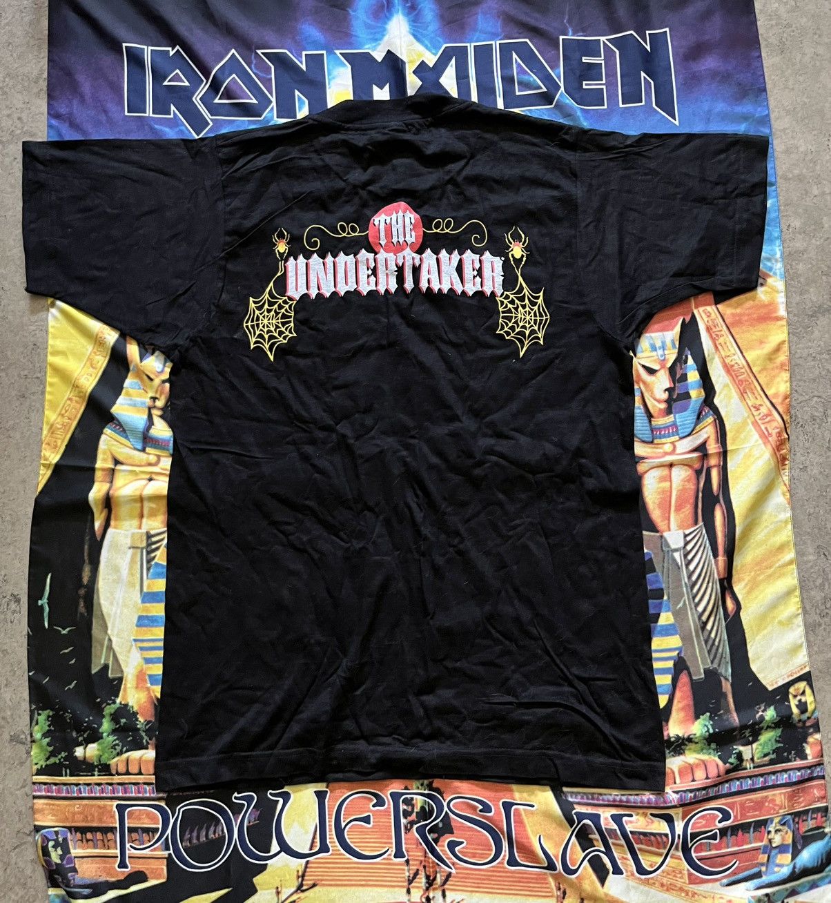 Vintage × WWE × WWF Vintage Undertaker Wrestling Shirt 90s M Titan Sports Size US M / EU 48-50 / 2 - 2 Thumbnail