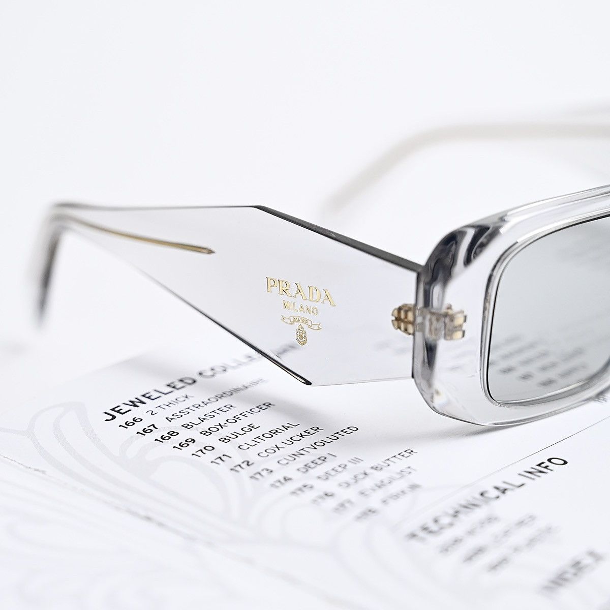 Prada PRADA 0PR 17WS SUNGLASSES Size ONE SIZE - 7 Thumbnail