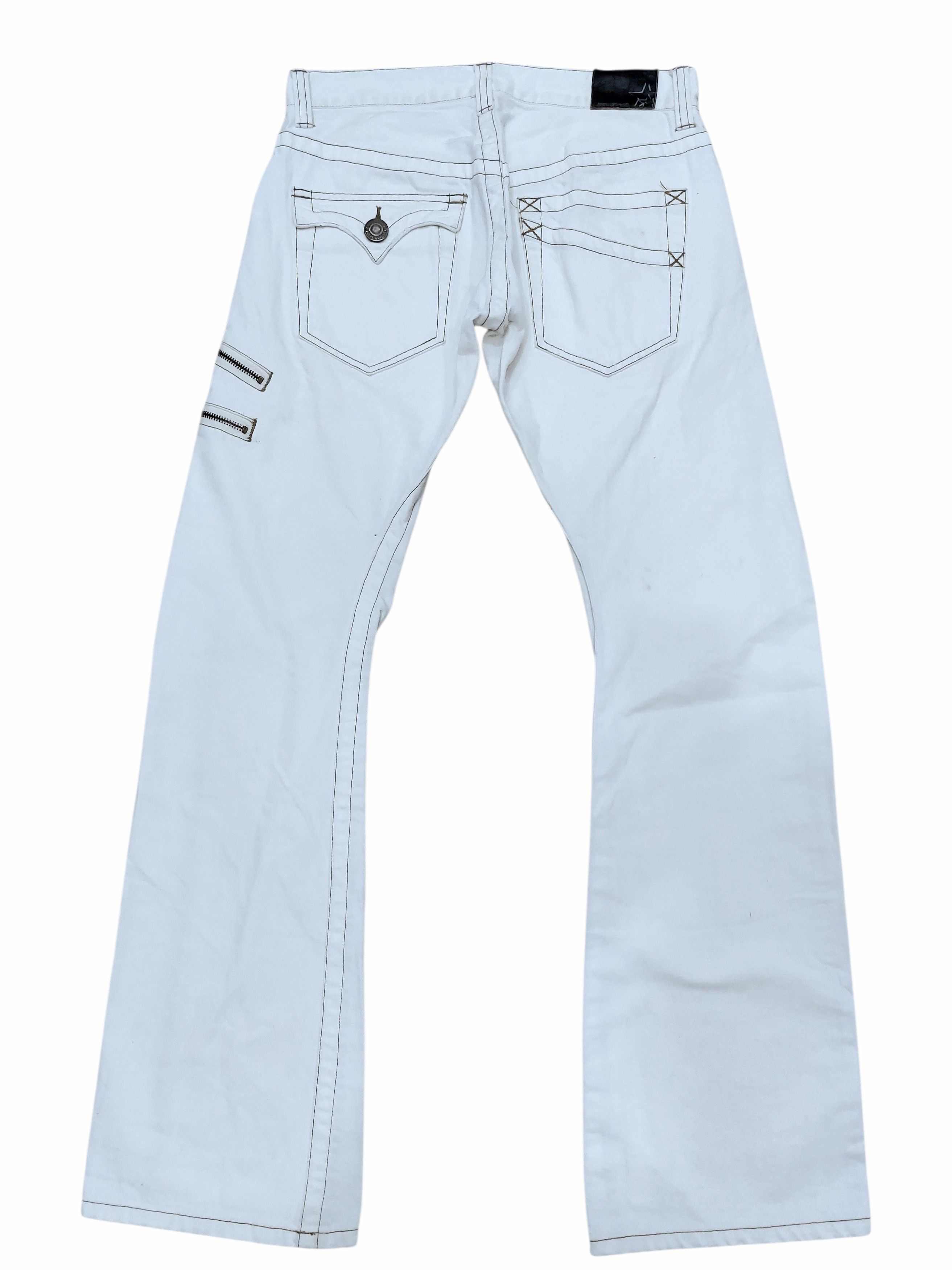Vintage Flare Rattle Trap Bootcut Rock Style Denim Size US 31 - 9 Thumbnail